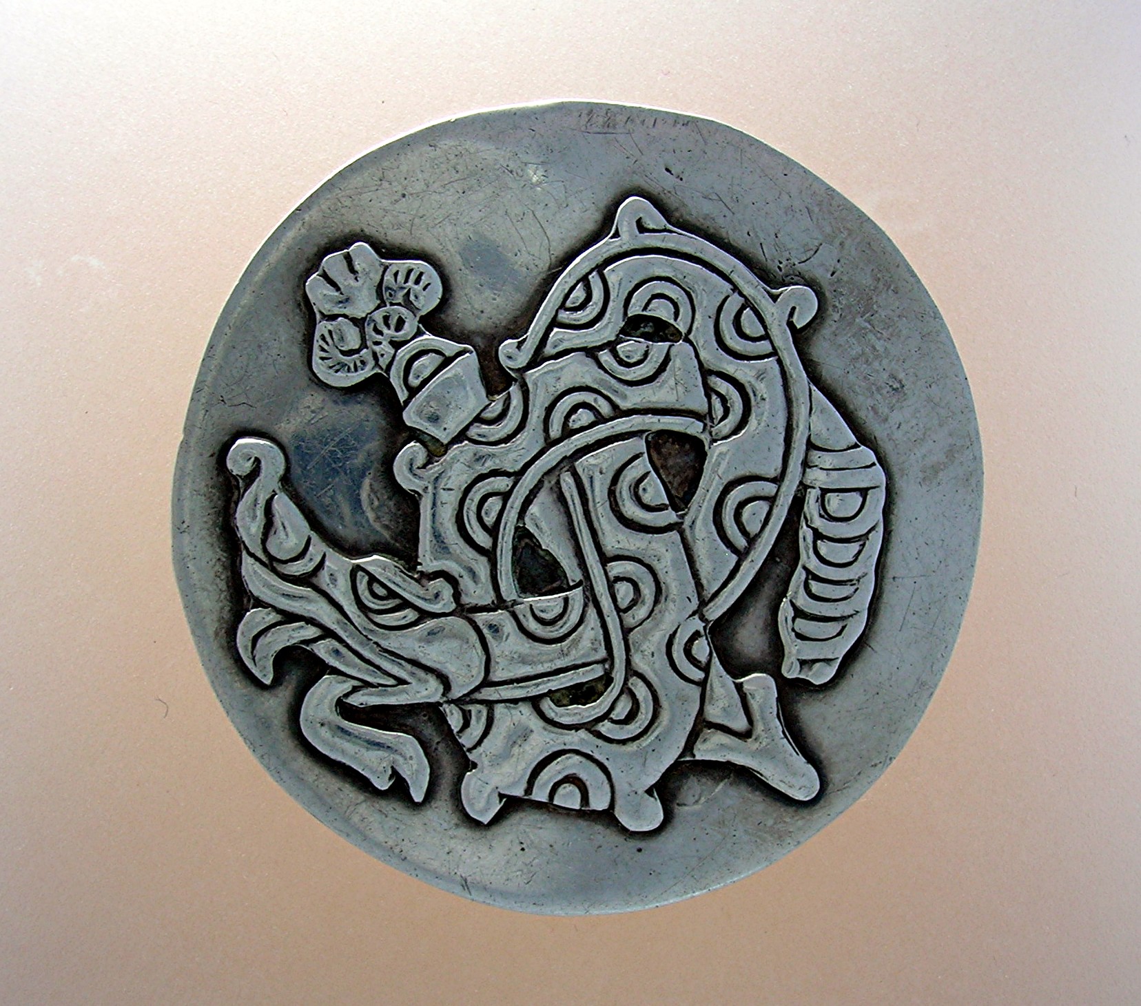 Taxco Mexico WILLIAM SPRATLING Sterling Silver Brooch