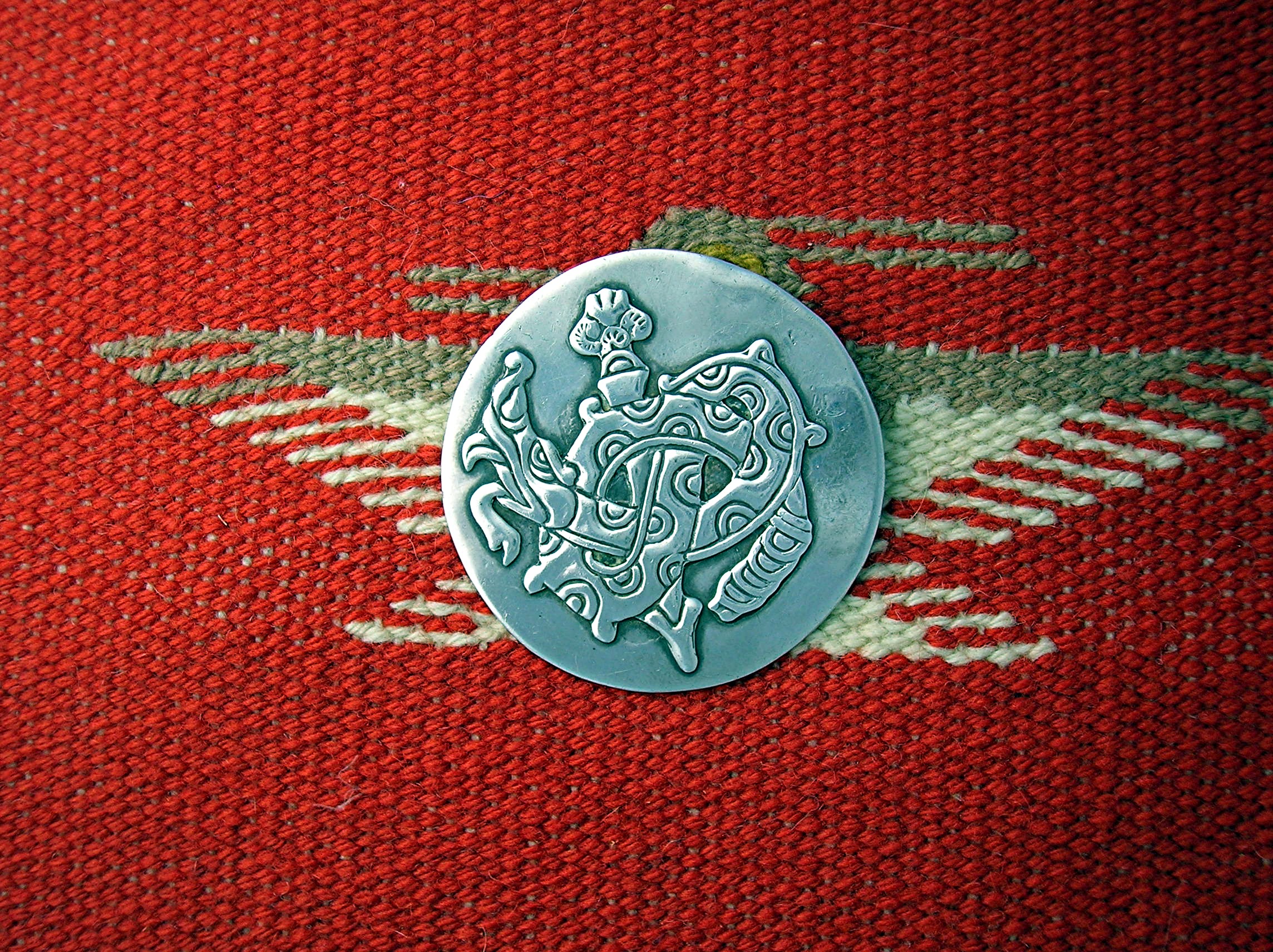 Taxco Mexico WILLIAM SPRATLING Sterling Silver Brooch
