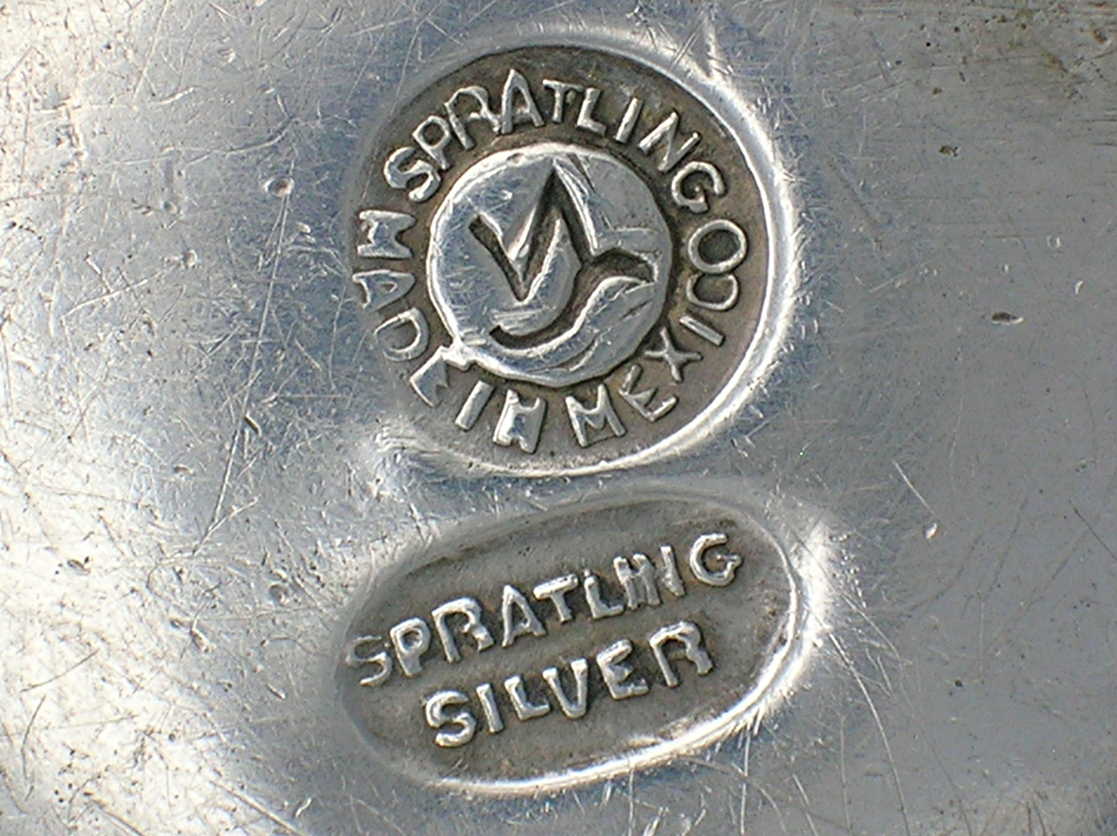 Taxco Mexico WILLIAM SPRATLING Sterling Silver Brooch