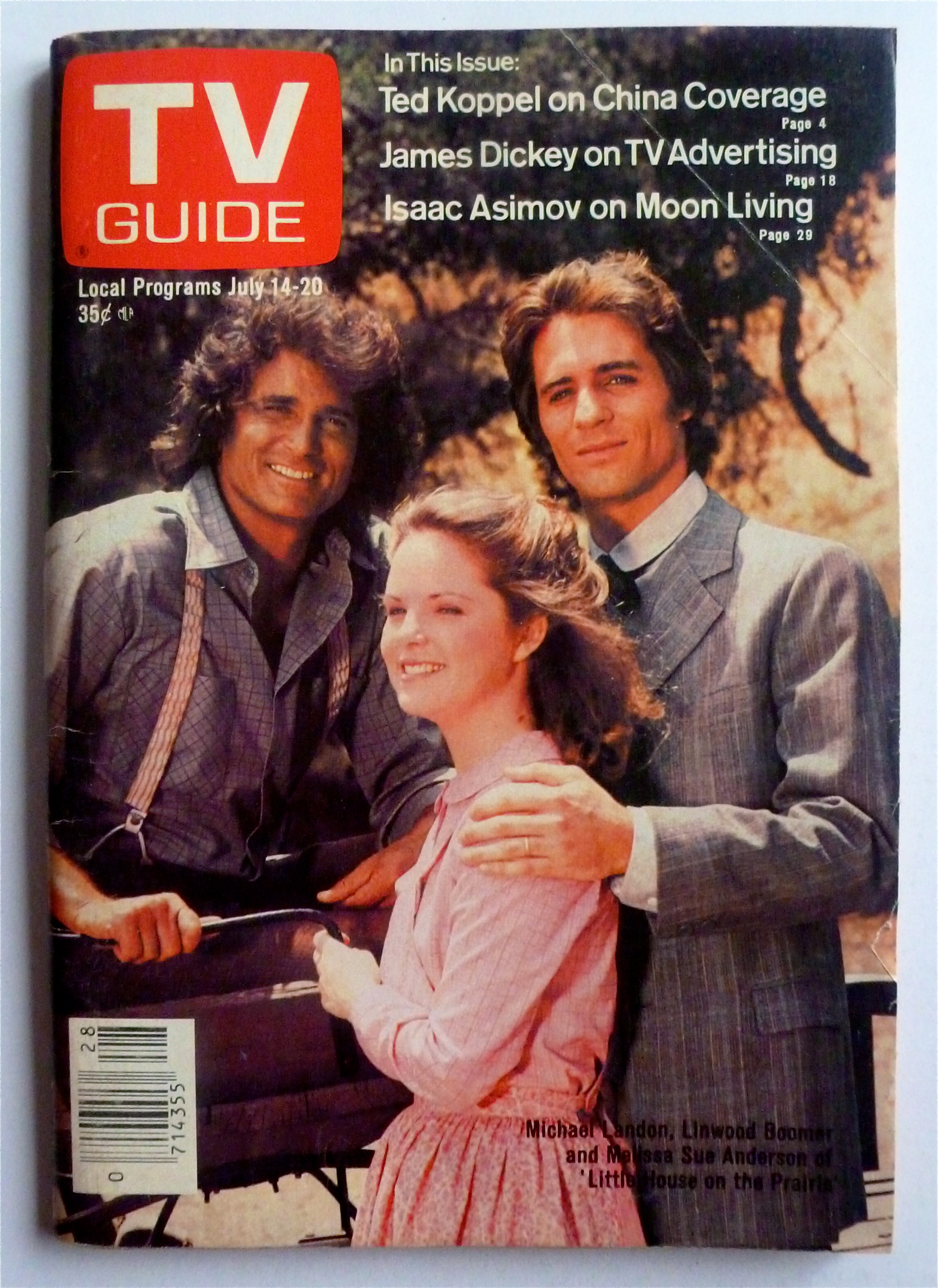 TV Guide-July 14-20, 1979-Little House On The Prairie