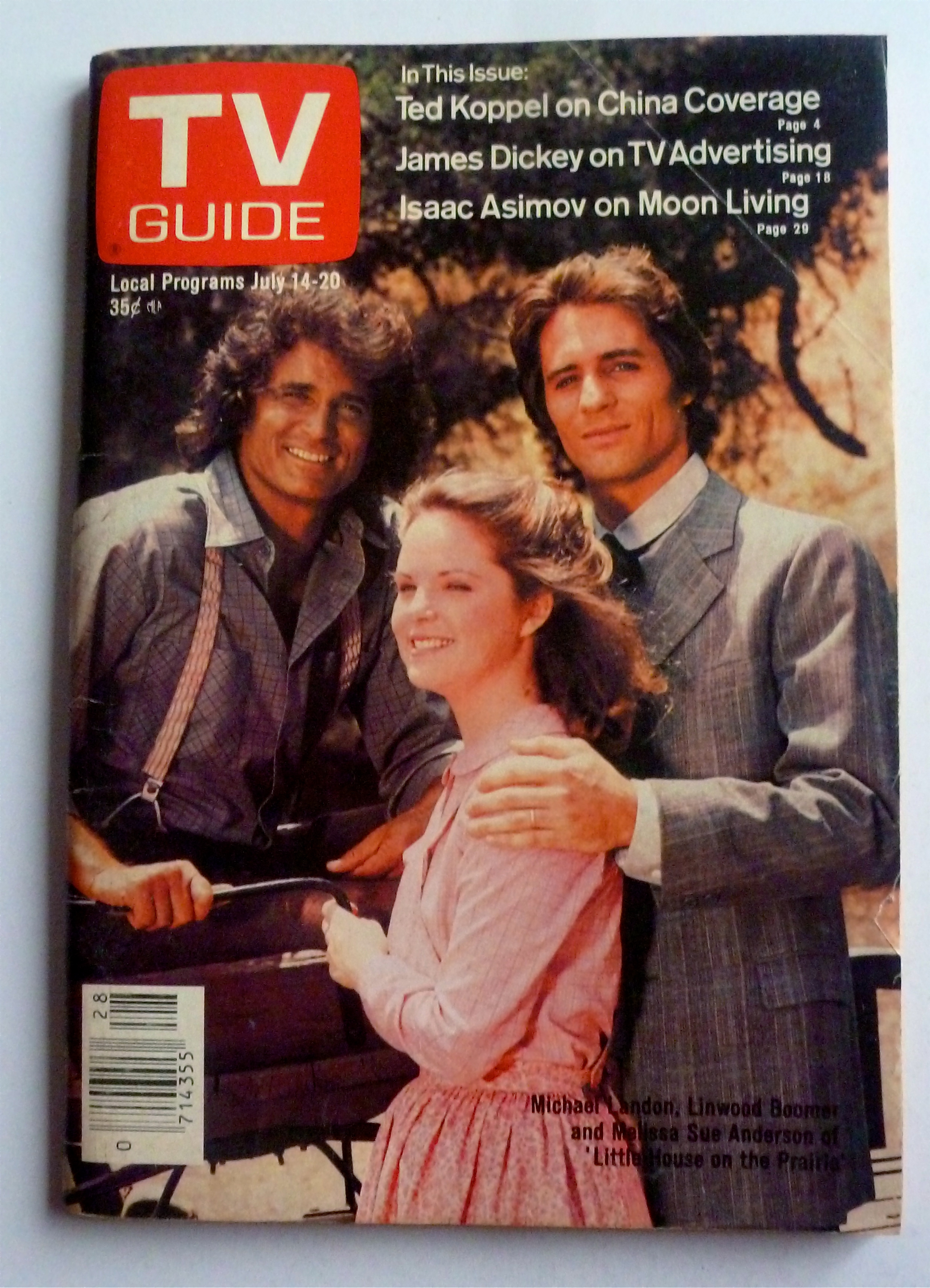 TV Guide-July 14-20, 1979-Little House On The Prairie