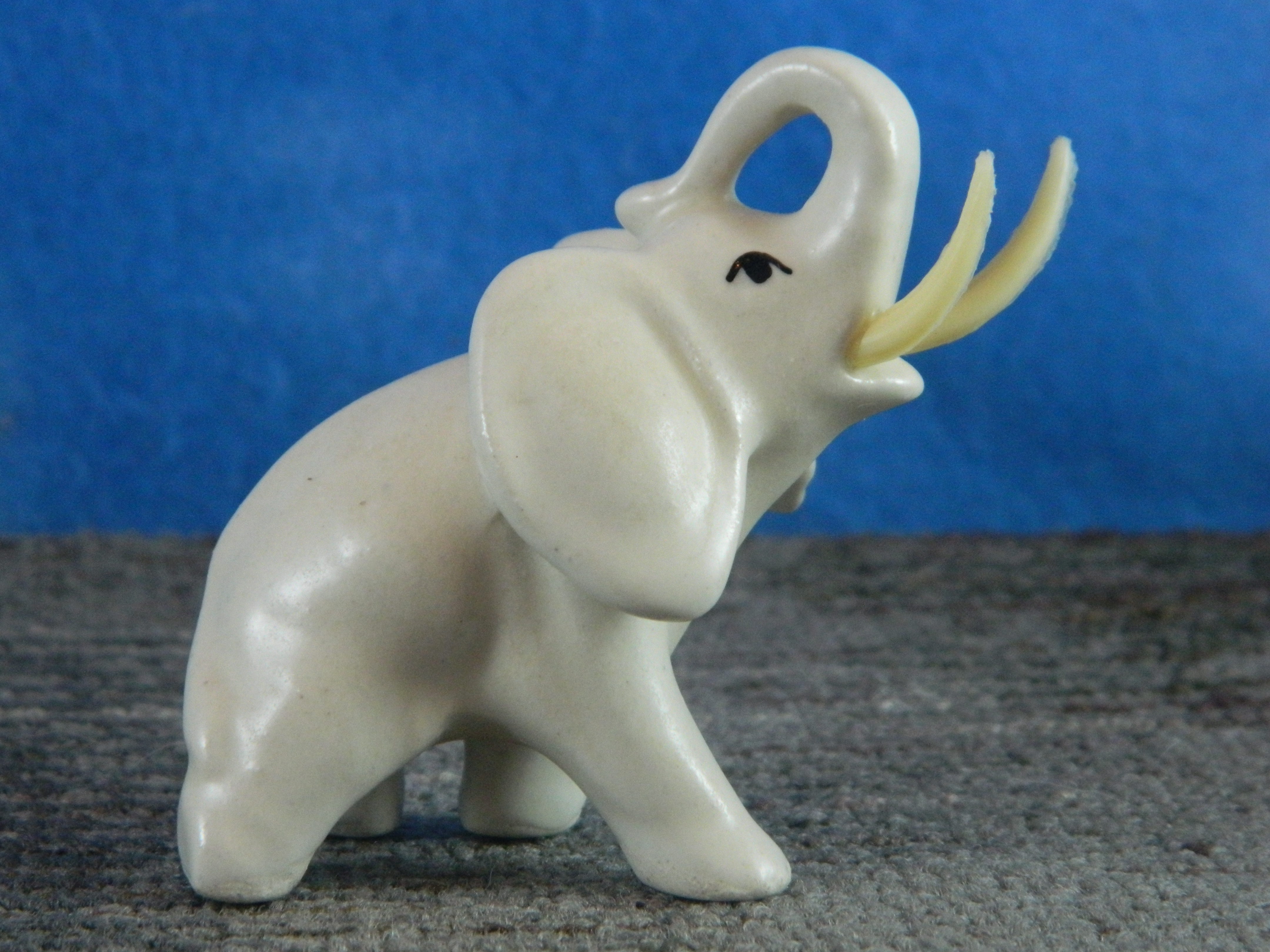 Small Ceramic White Elephant