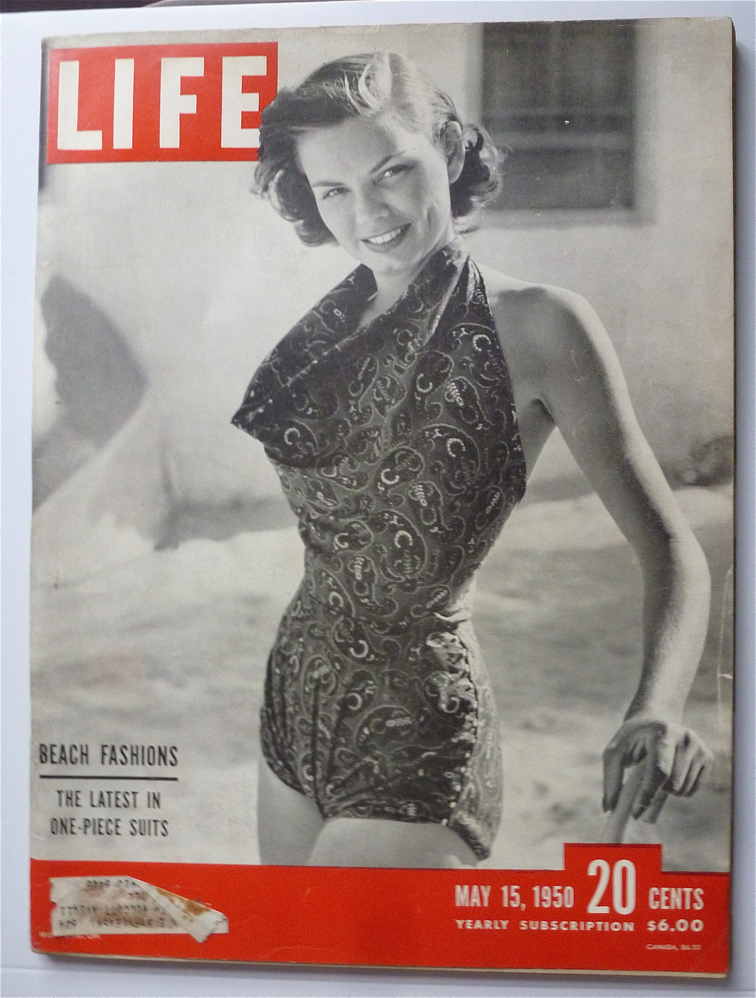 Life Magazine-May 15, 1950-Beach Fashions