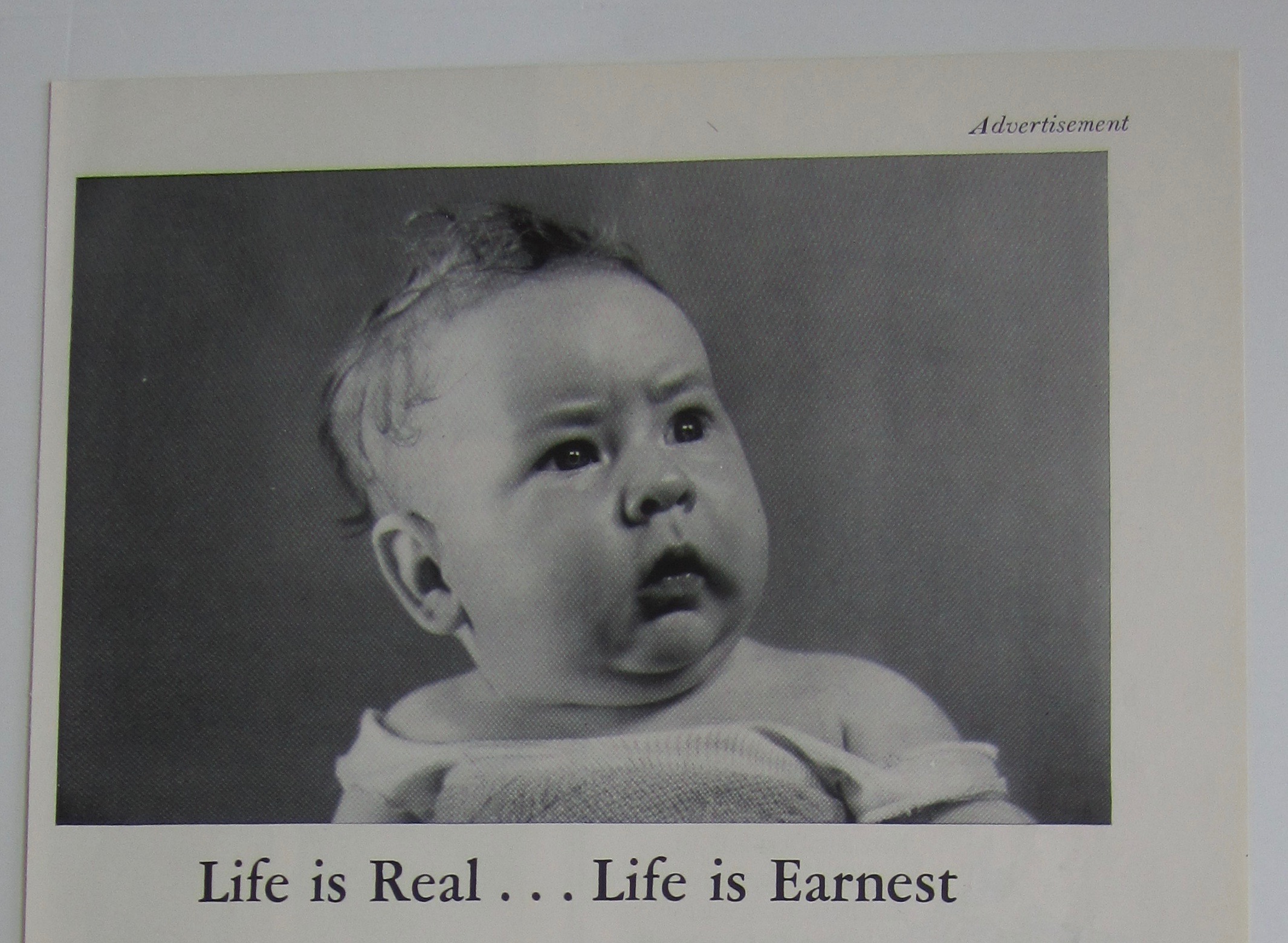 1937 Squibb Dental Cream with Little Baby Looking