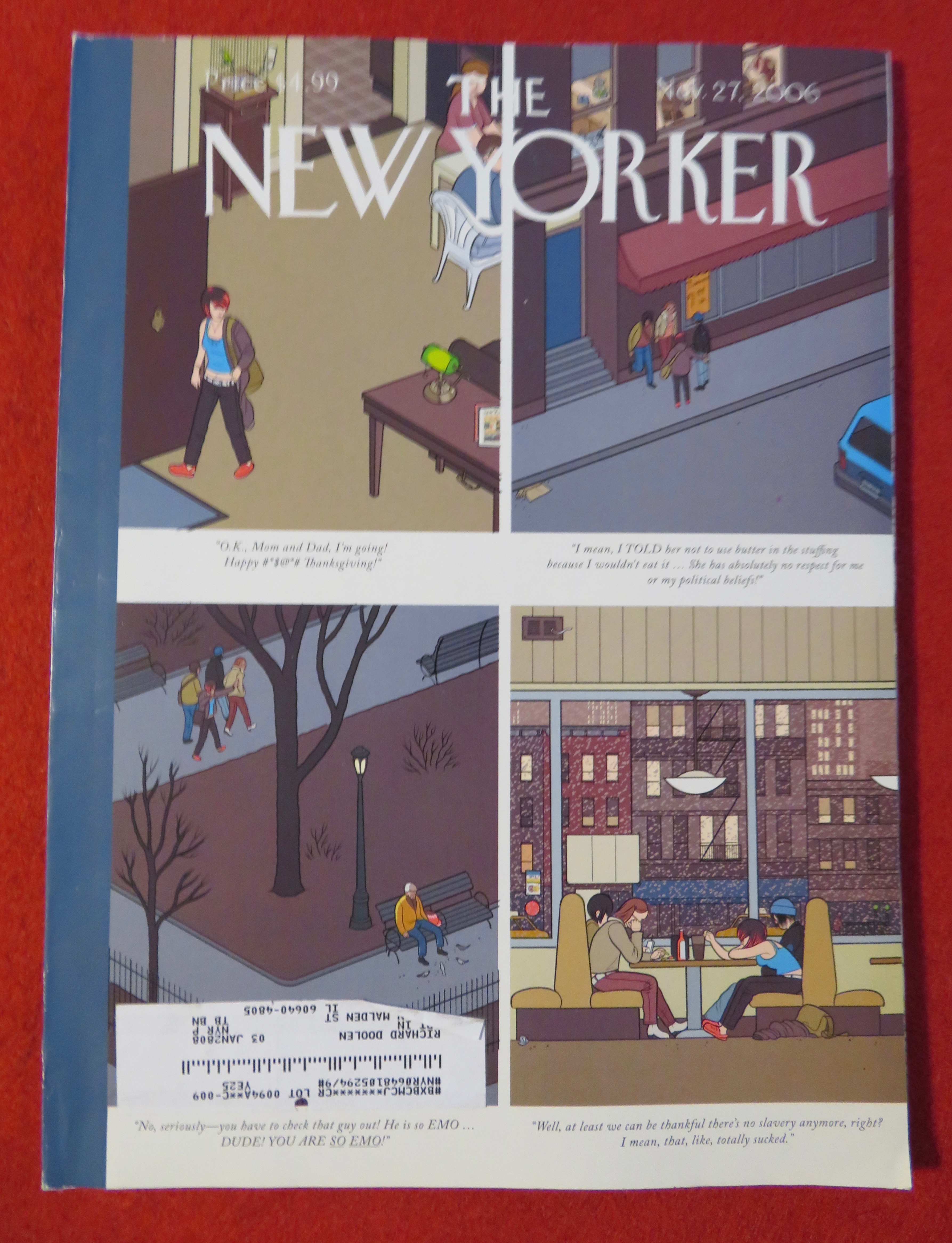 The New Yorker Magazine November 27, 2006