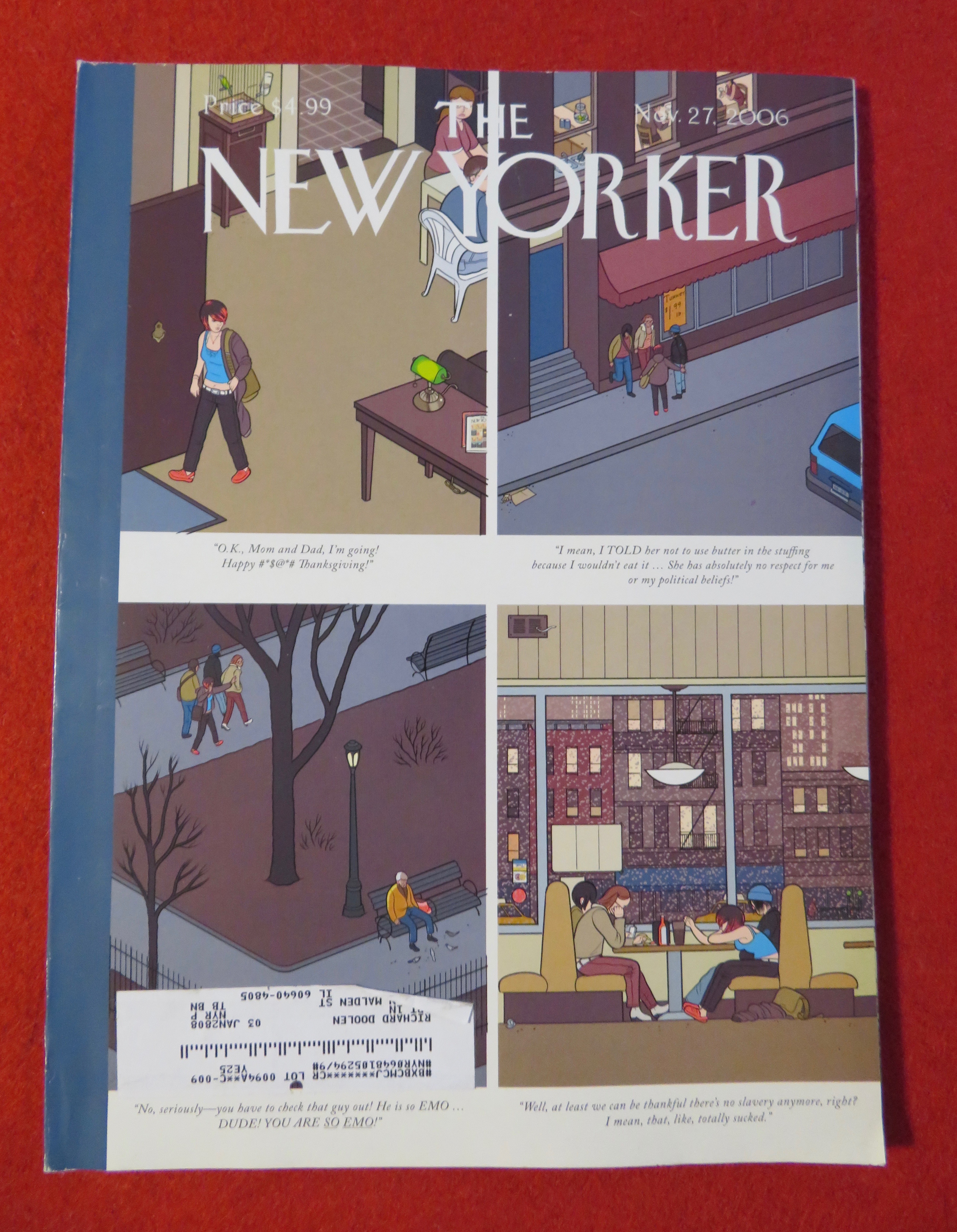 The New Yorker Magazine November 27, 2006