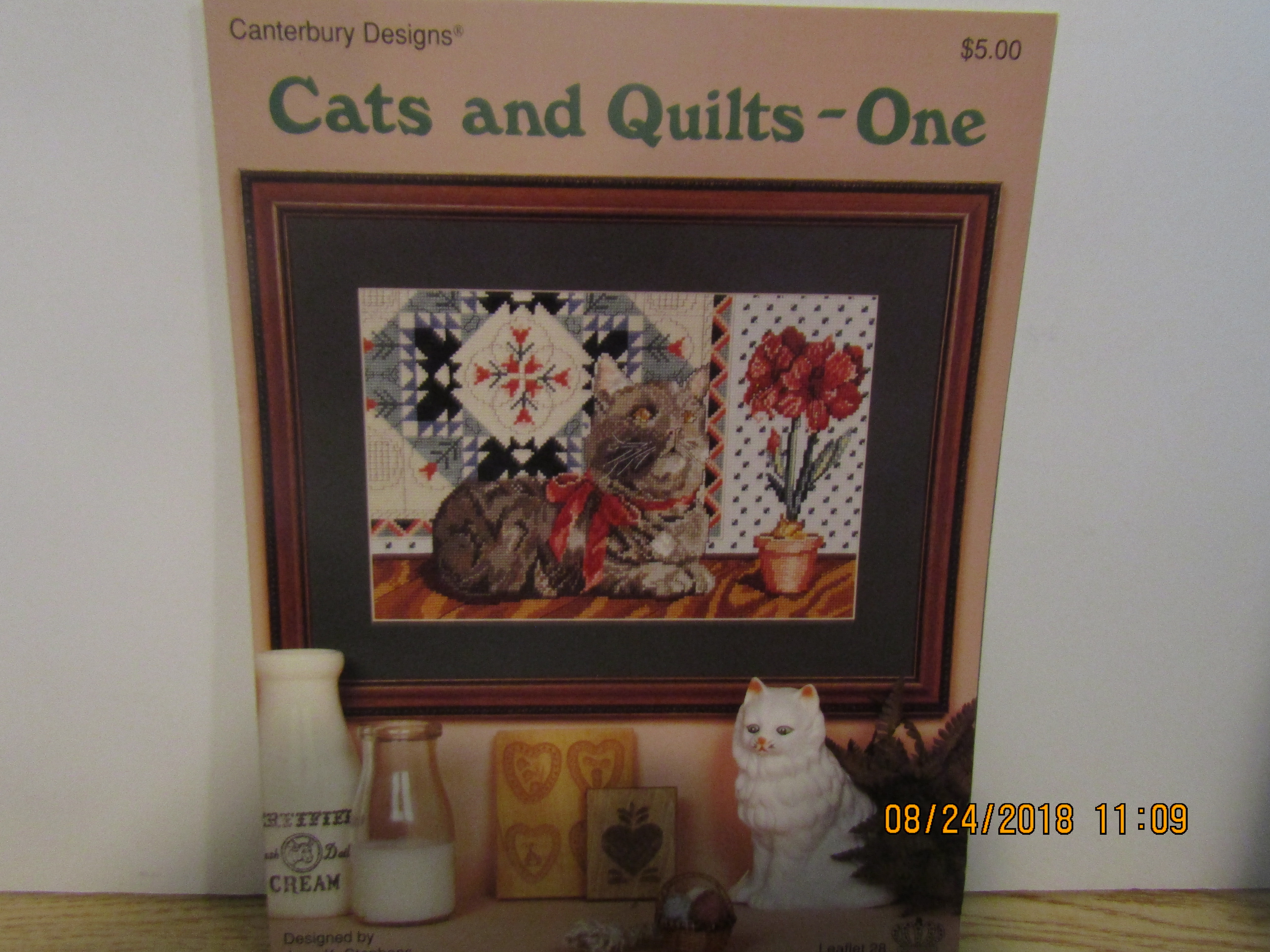 Canterbury Designs Cats and Quilts-One #28