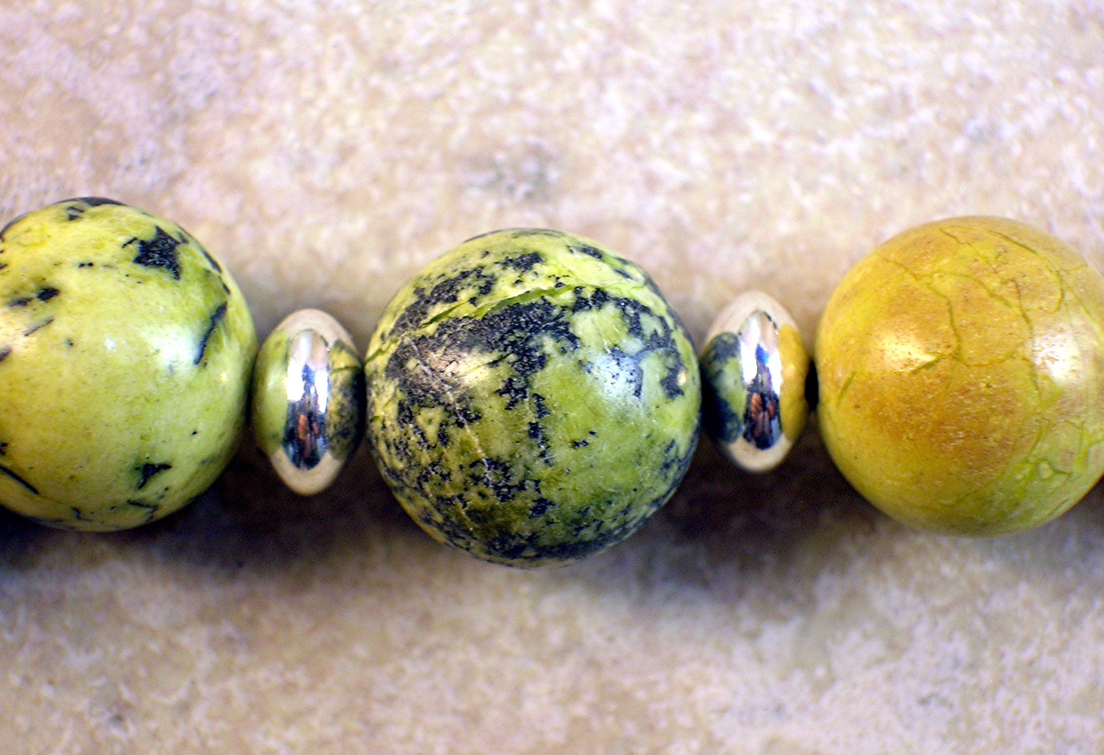 Sterling Silver Yellow Turquoise Blue Turquoise Pendant