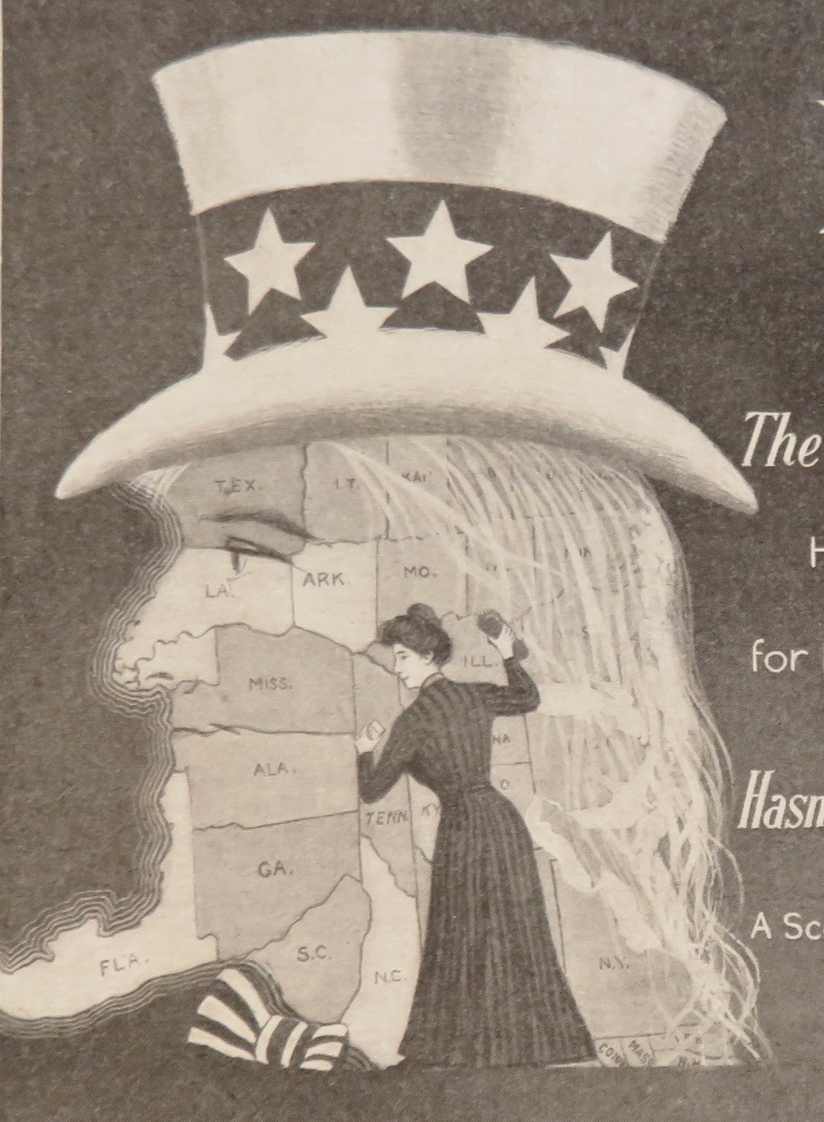 1904 Bon Ami Scouring Soap with Uncle Sam