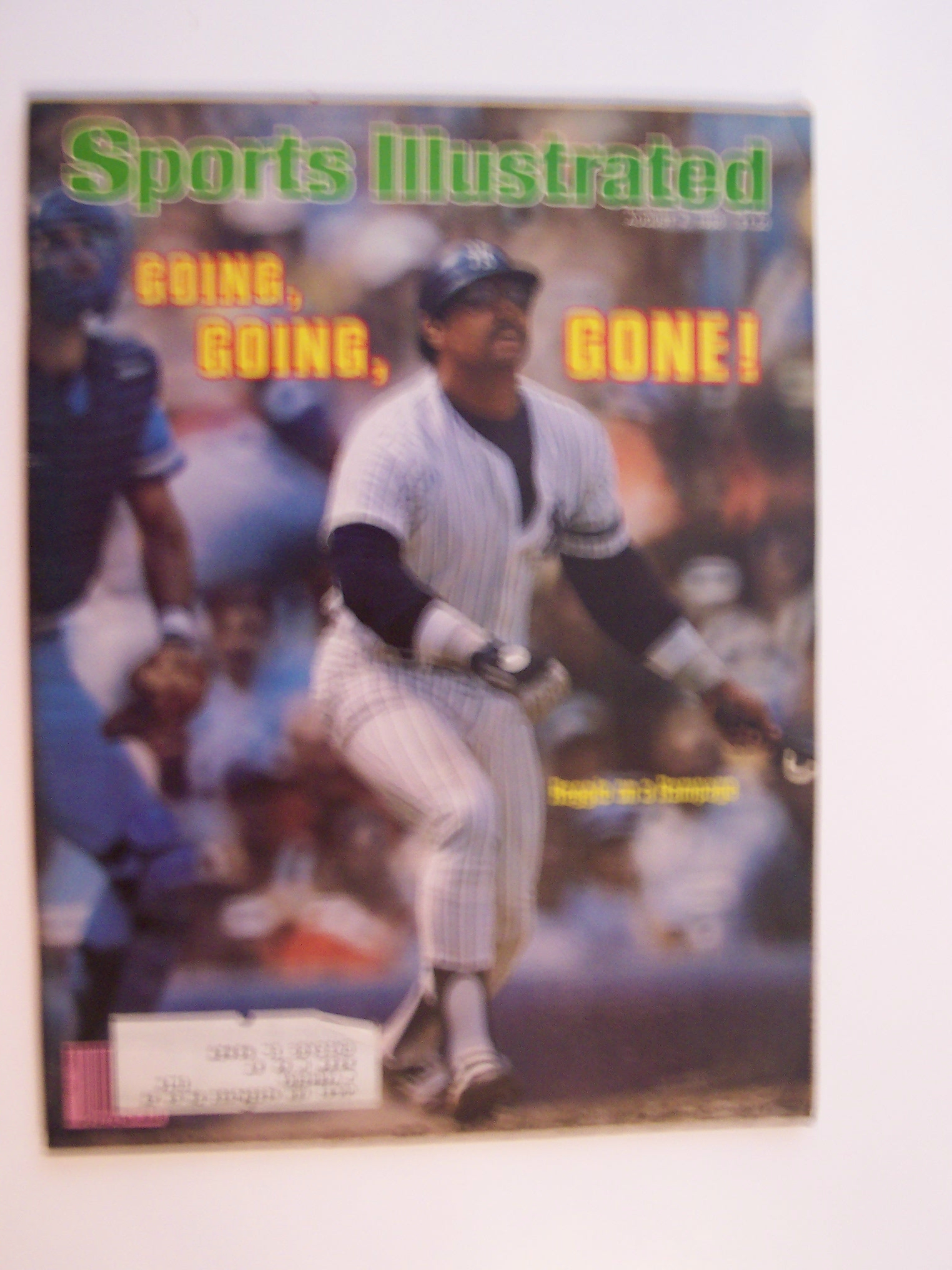 Sports Illustrated Magazine-Aug 4, 1980-Reggie Jackson