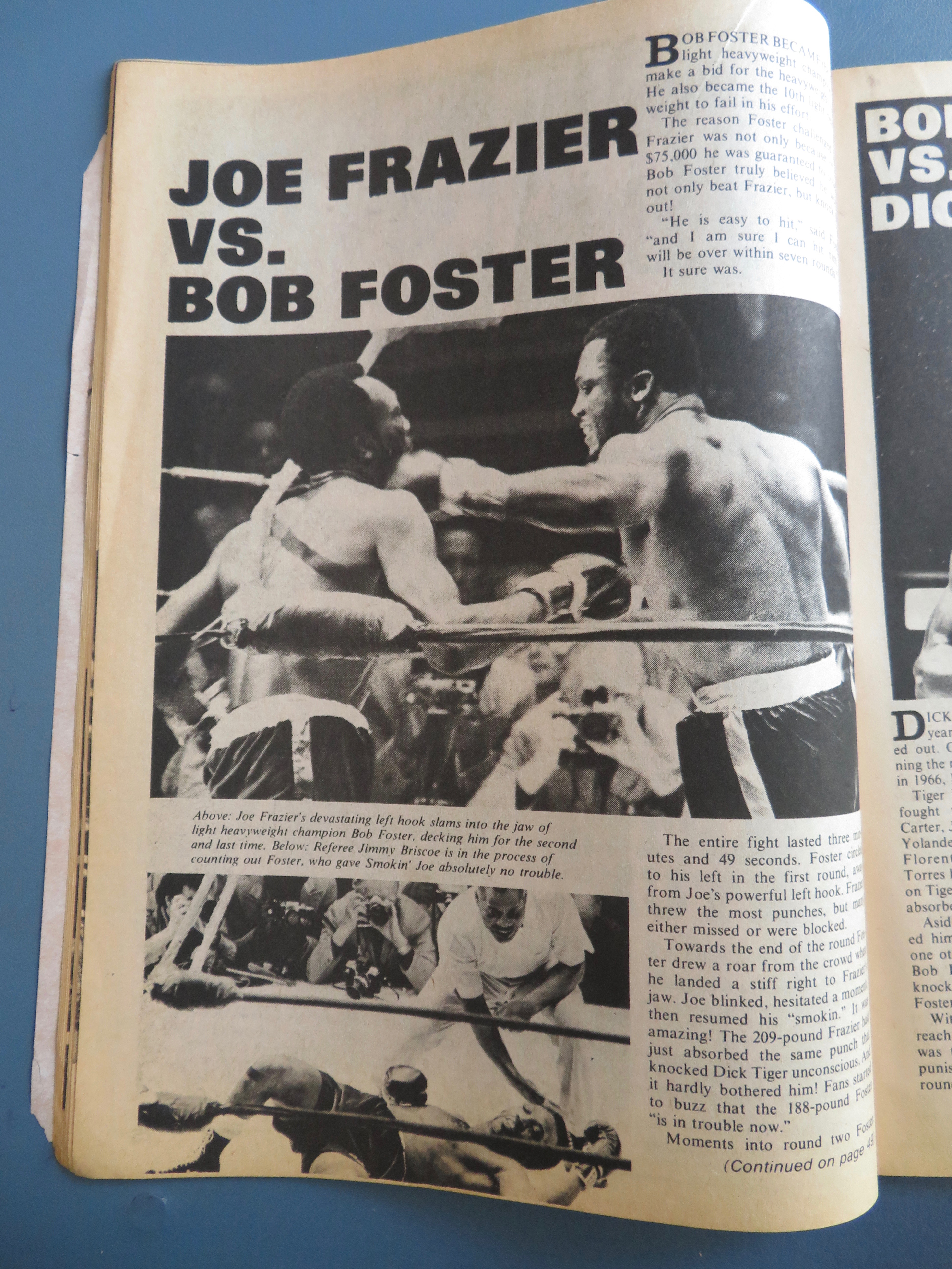 Big Book Of Boxing Magazine March 1976 Ali/Frazier