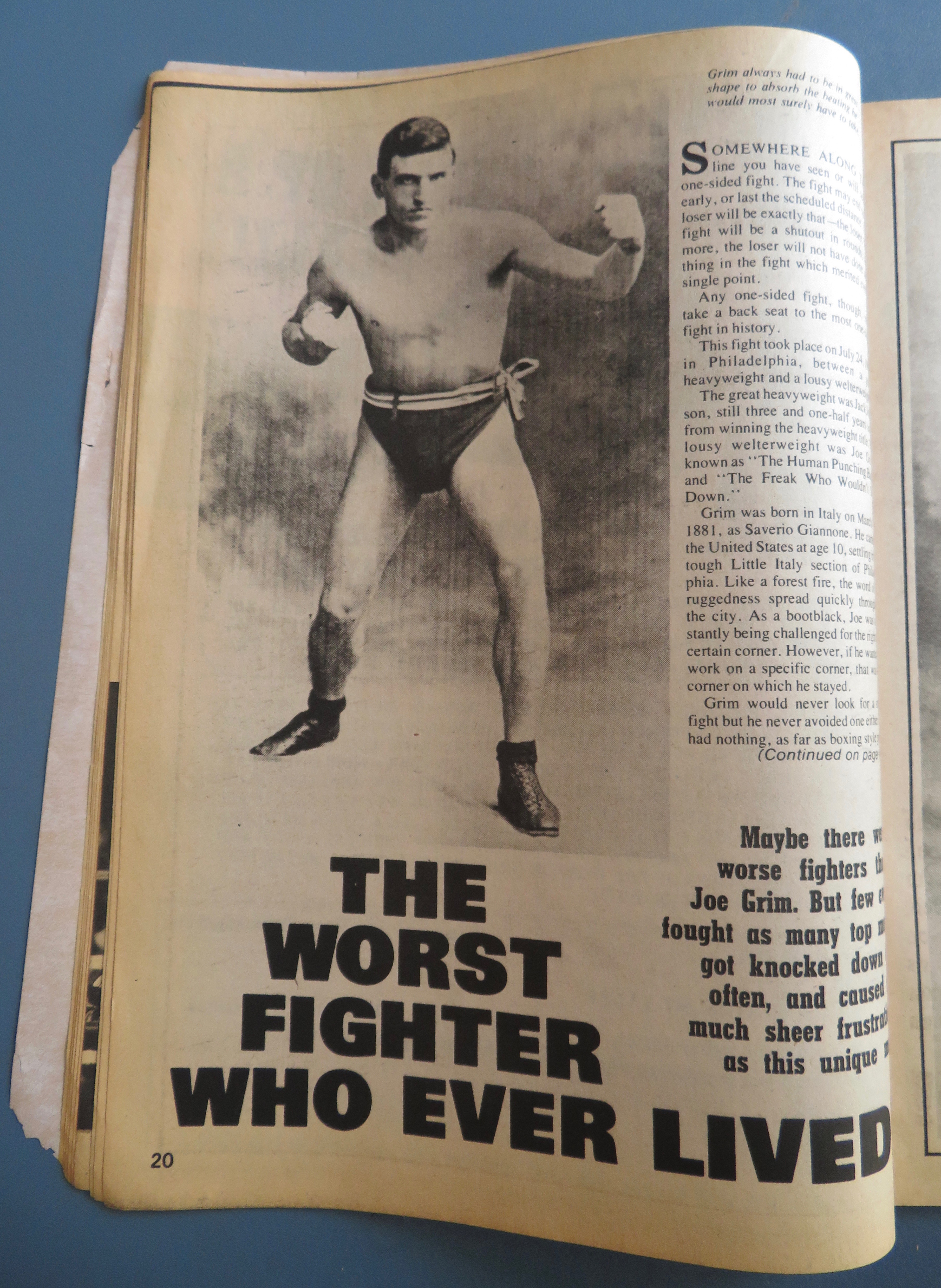 Big Book Of Boxing Magazine March 1976 Ali/Frazier