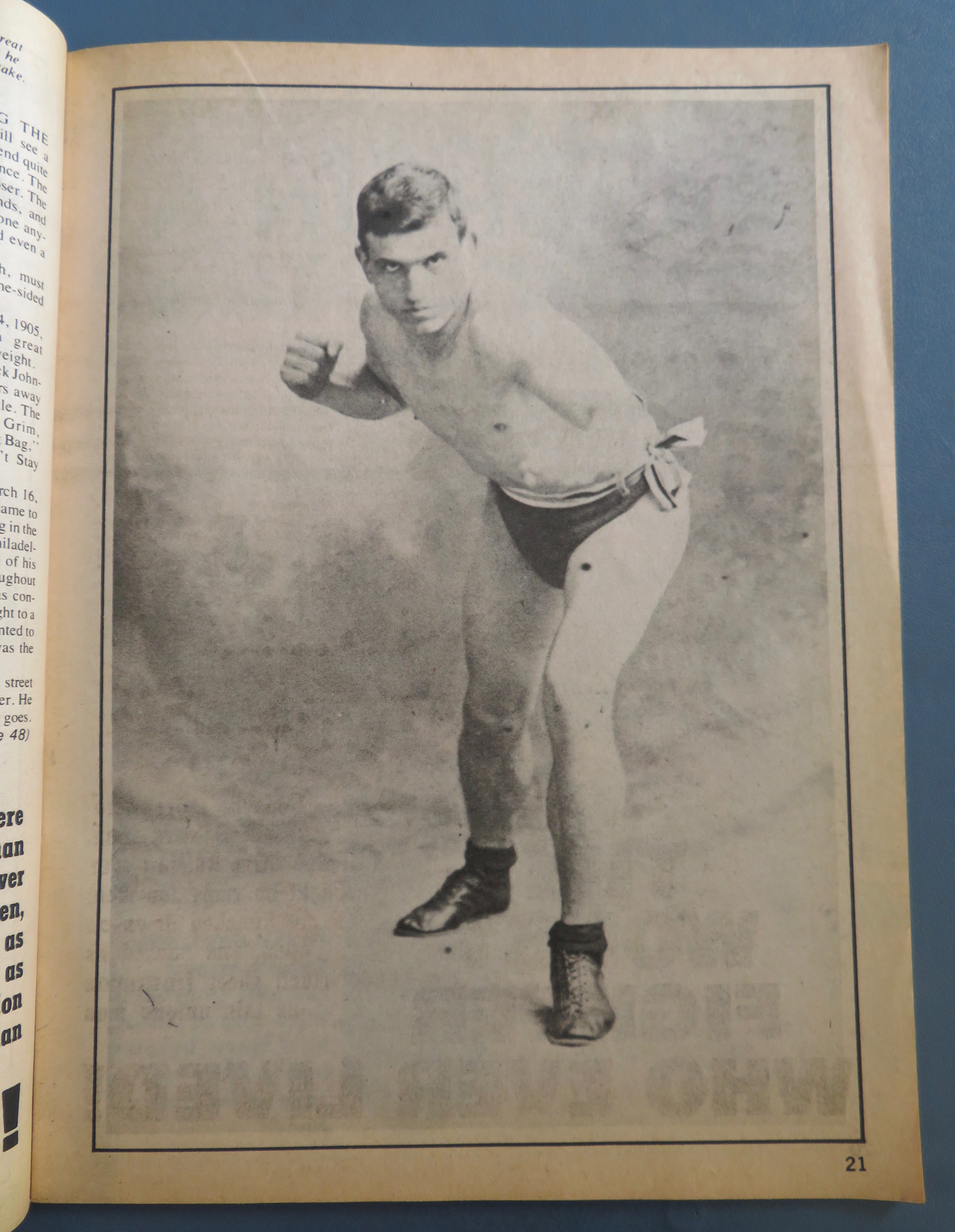 Big Book Of Boxing Magazine March 1976 Ali/Frazier
