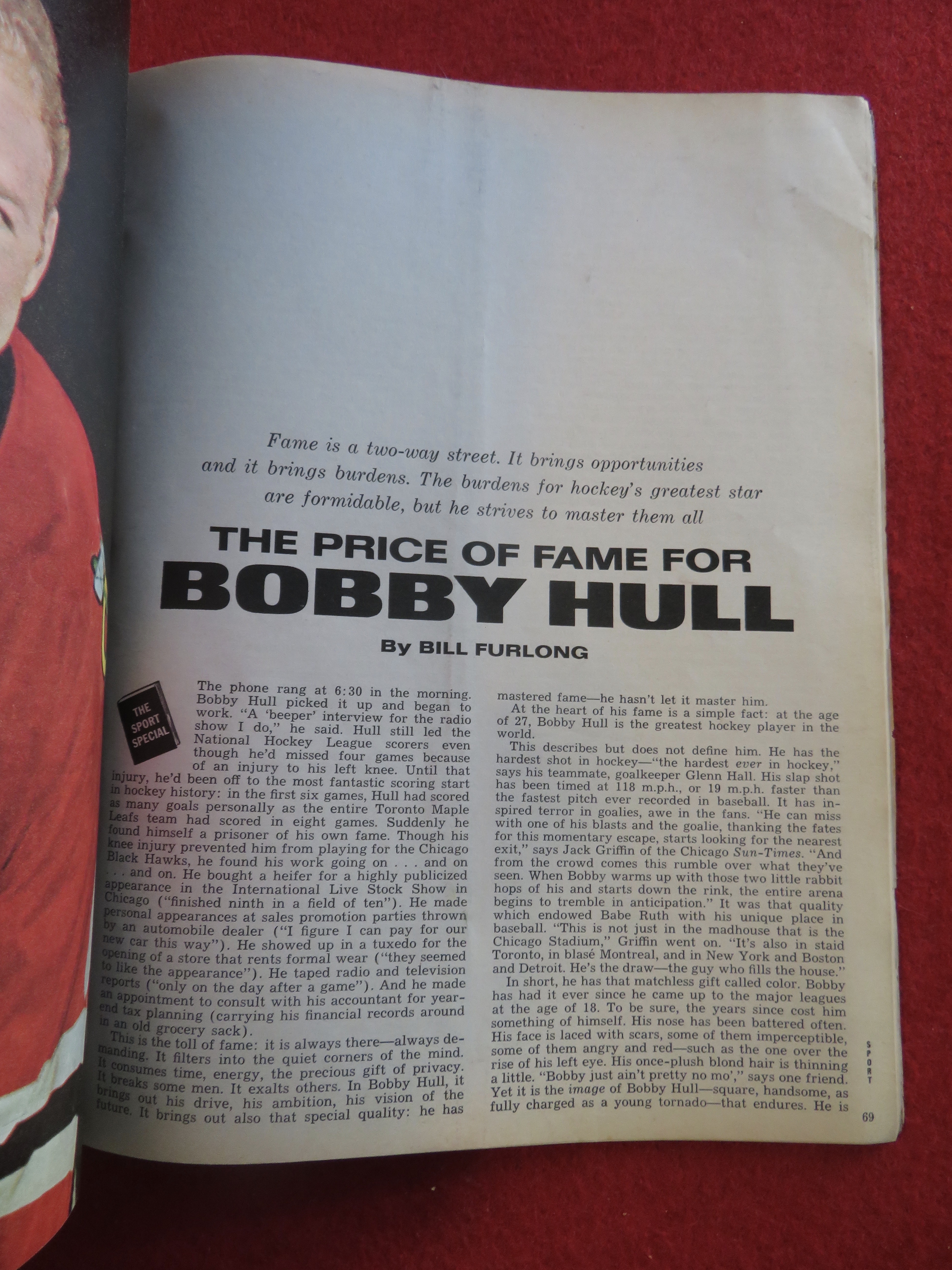 Sport Magazine February 1966 Ted Williams Tribute