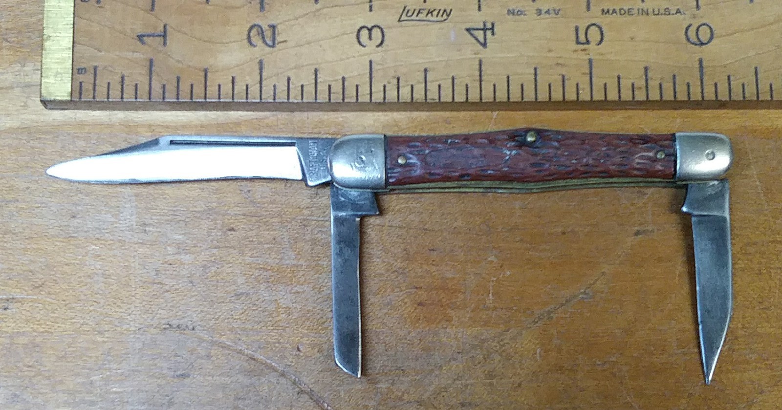 Craftsman Pocket Knife 3-Blade Vintage U.S.A.