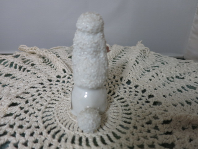 Poodle Porcelain Spaghetti Figurine Japan