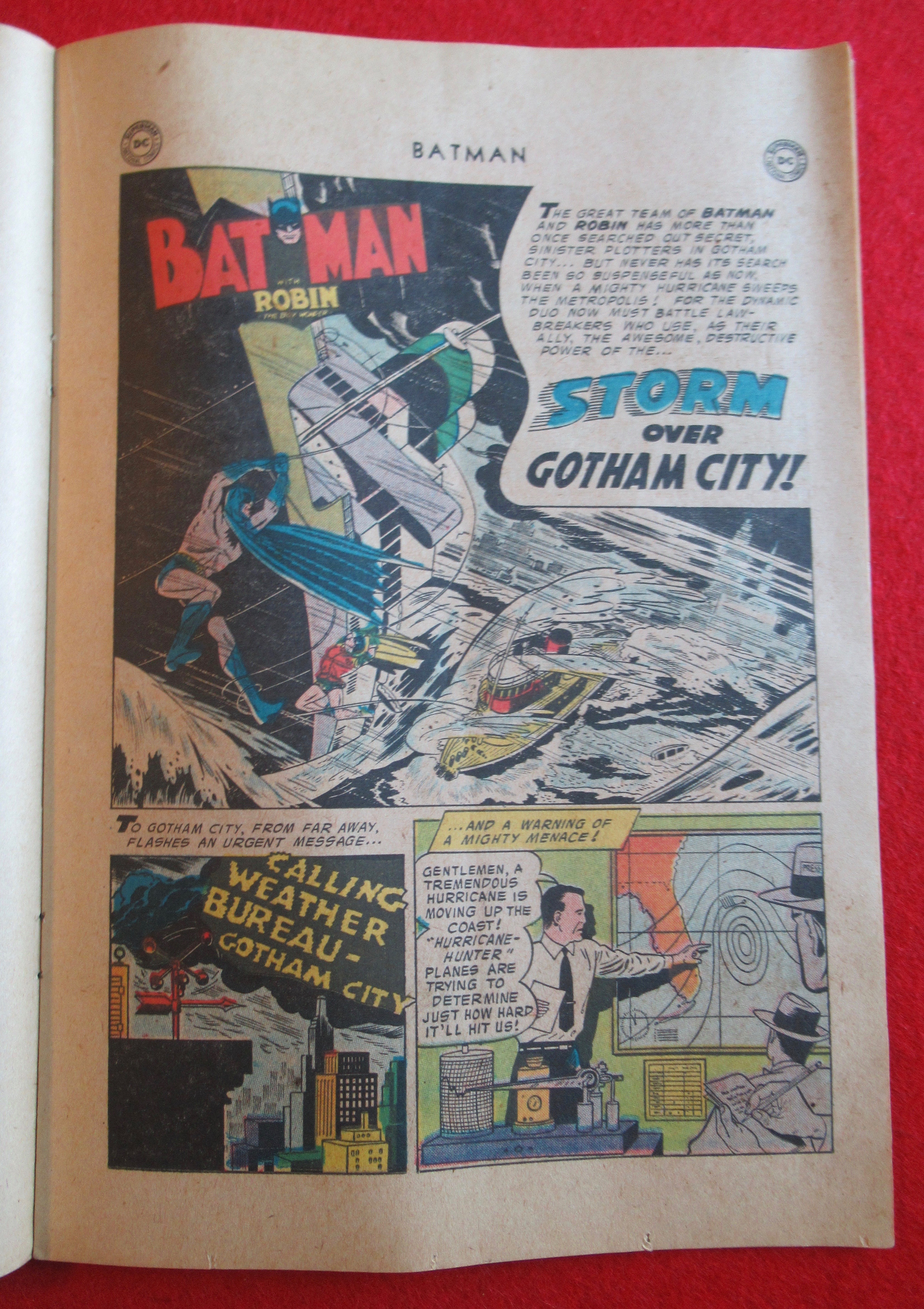 Batman Comics March 1957 The Batman Puppet
