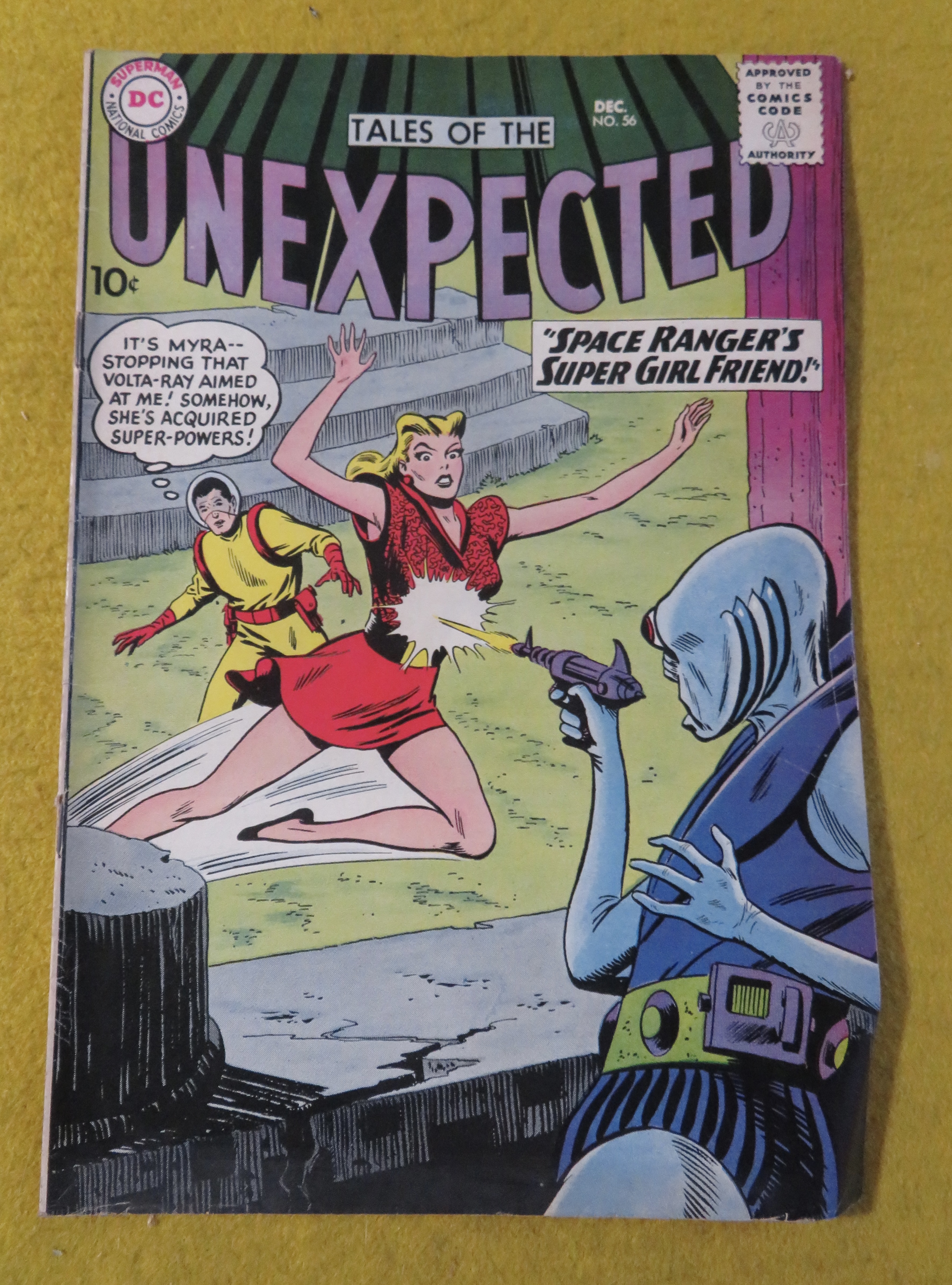 Tales Of The Unexpected Comic December 1960 Invaders