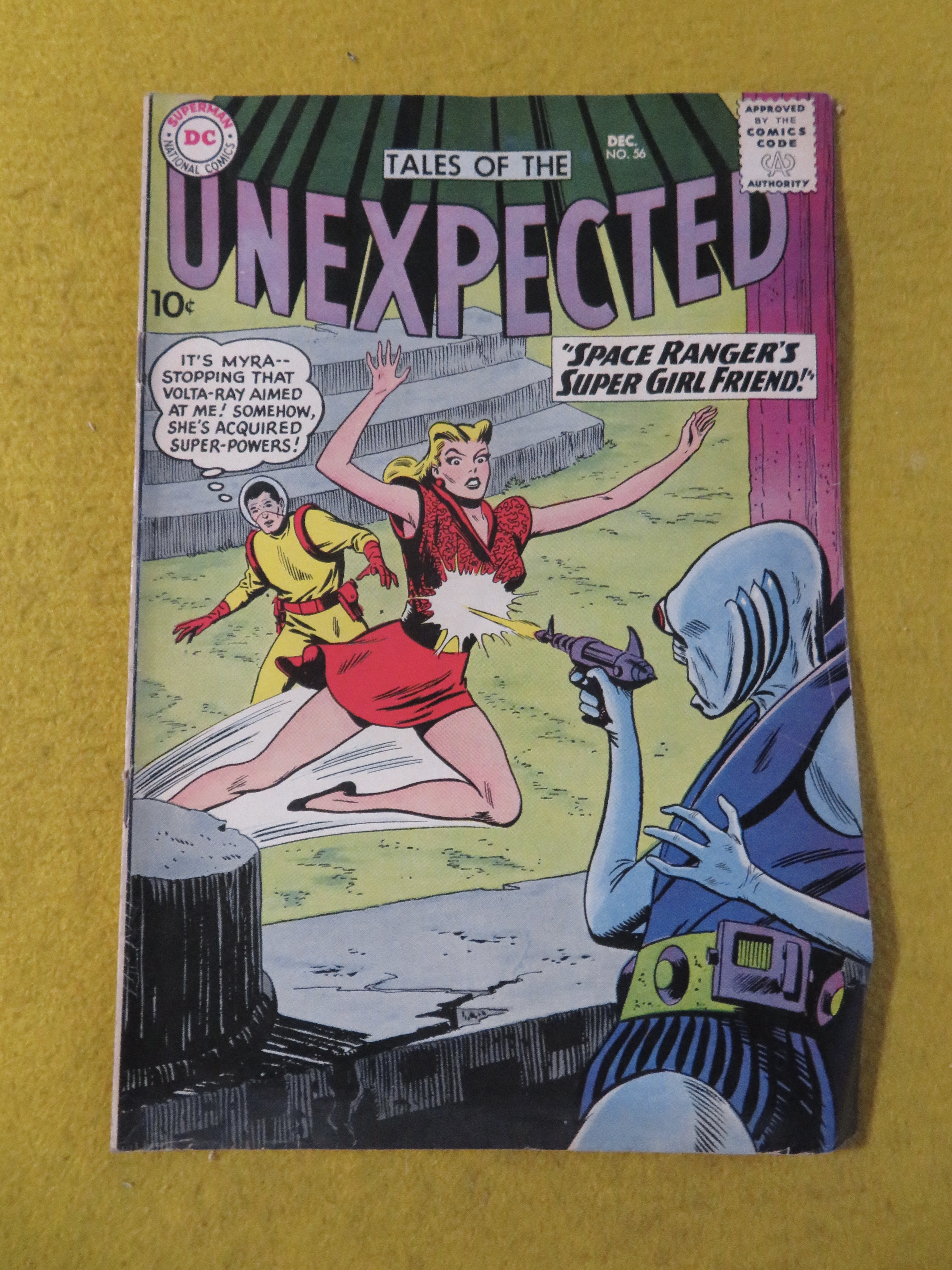 Tales Of The Unexpected Comic December 1960 Invaders