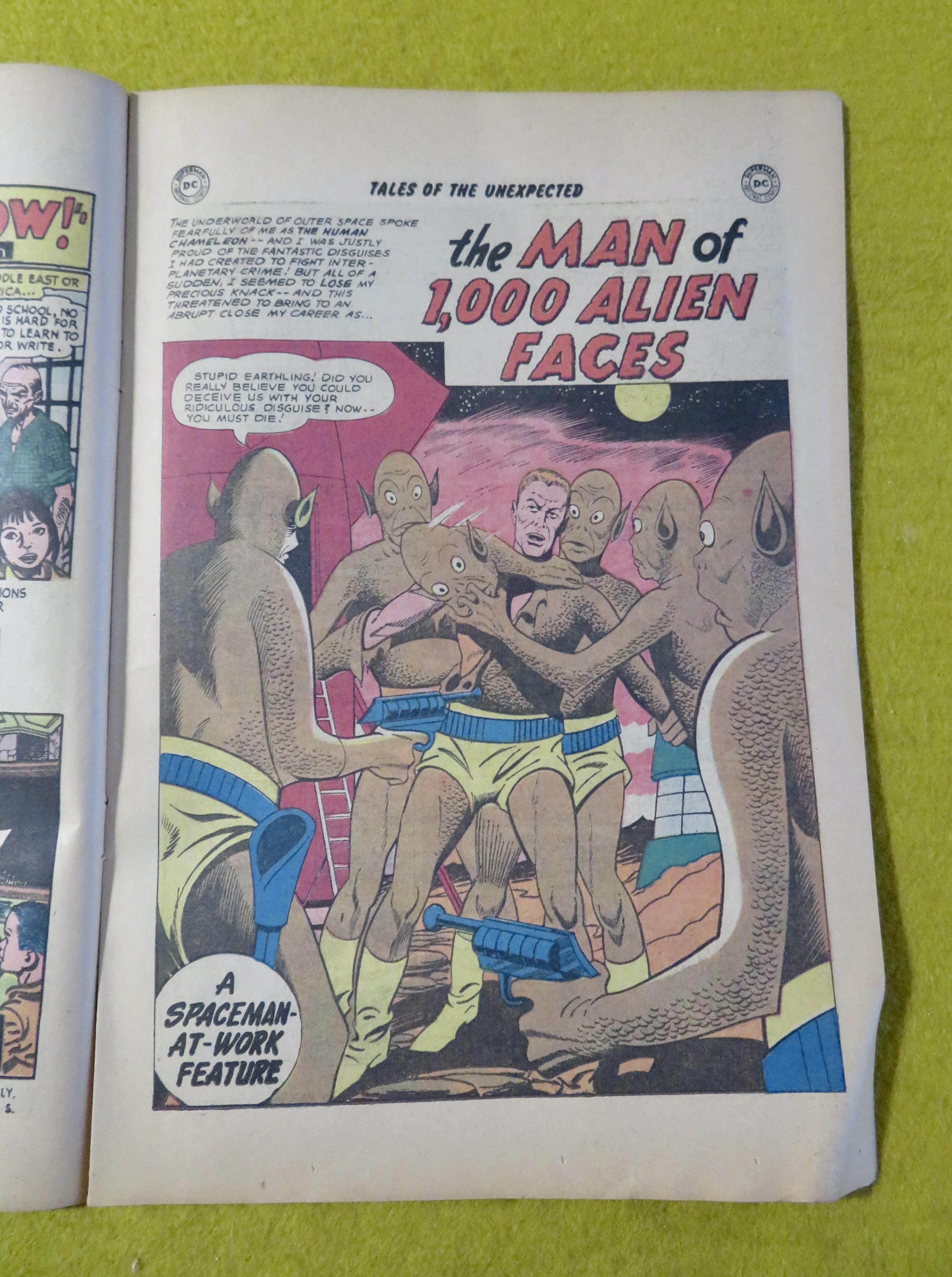 Tales Of The Unexpected Comic December 1960 Invaders