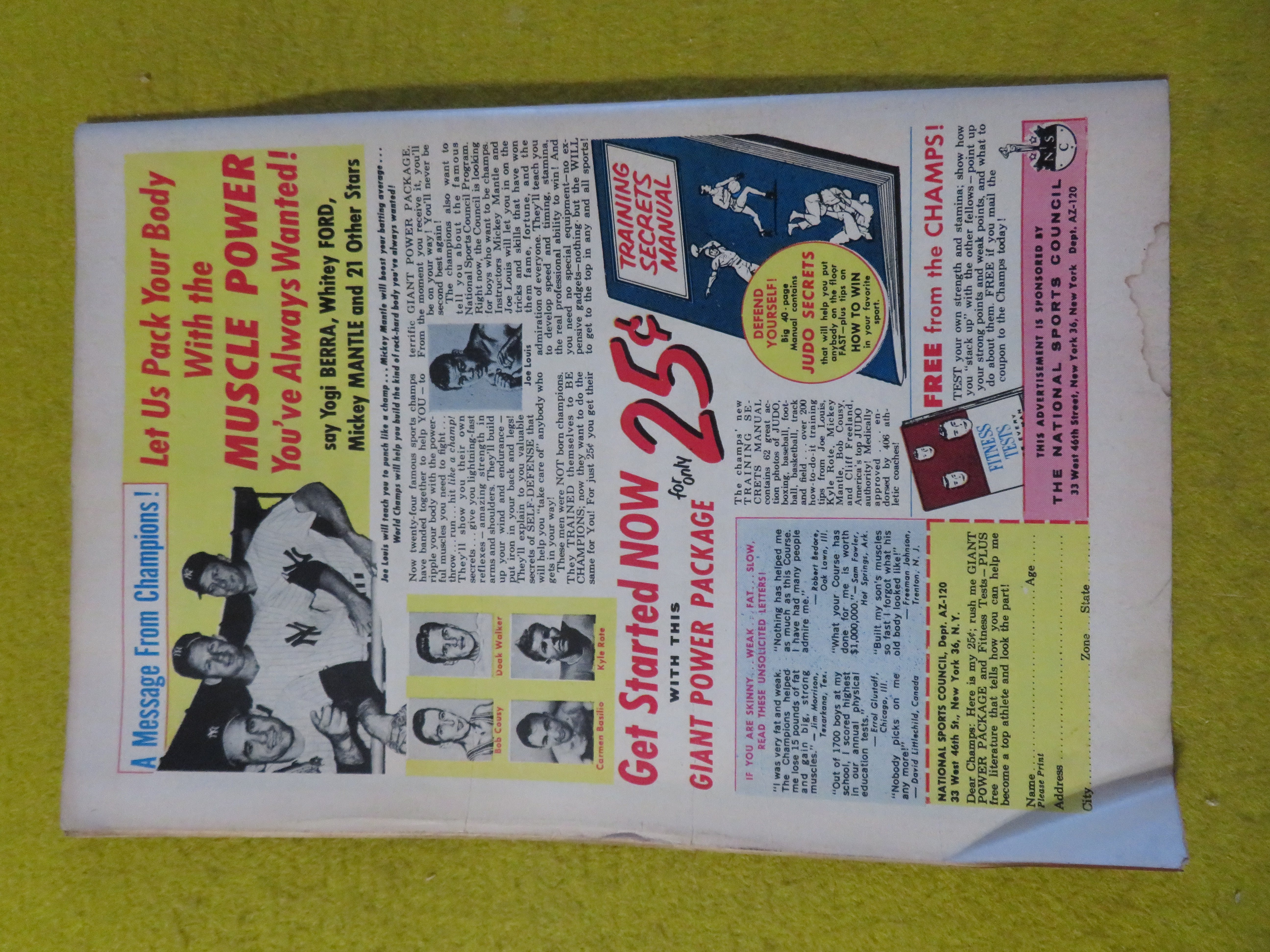 Tales Of The Unexpected Comic December 1960 Invaders