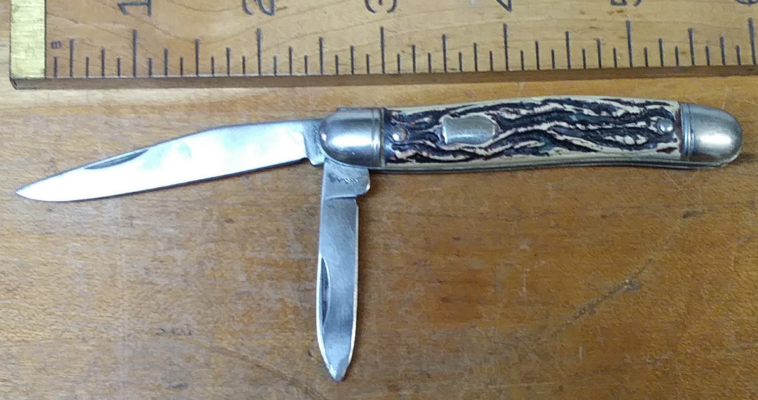 Colonial Pocket Knife 2-Blade Vintage U.S.A.