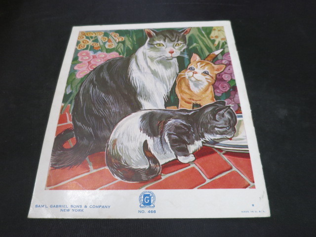 Furry Friends Book No 466 1941 Sam'L Gabriel Sons & Company NY So