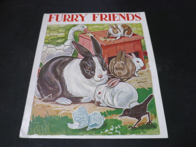 Furry Friends Book No 466 1941 Sam'L Gabriel Sons & Company NY So