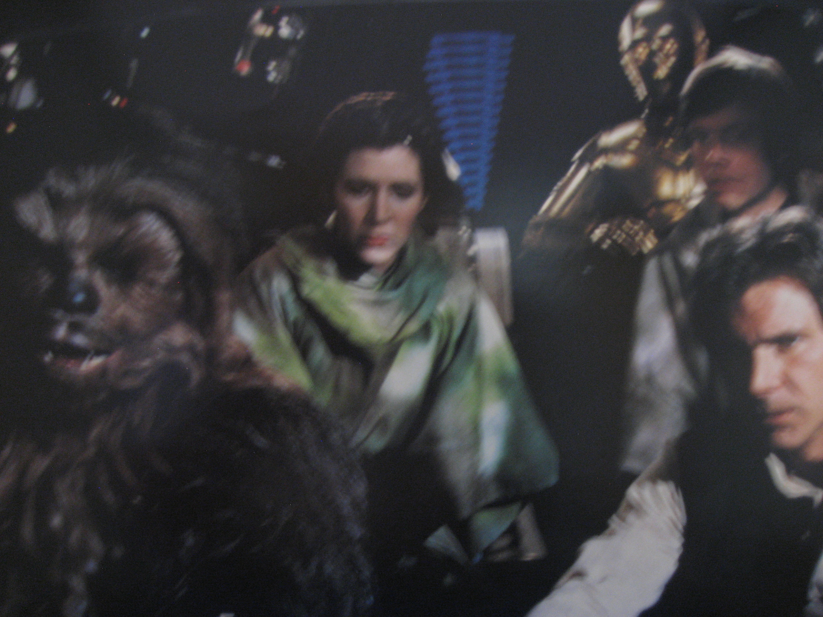 Star Wars Characters Theater Poster