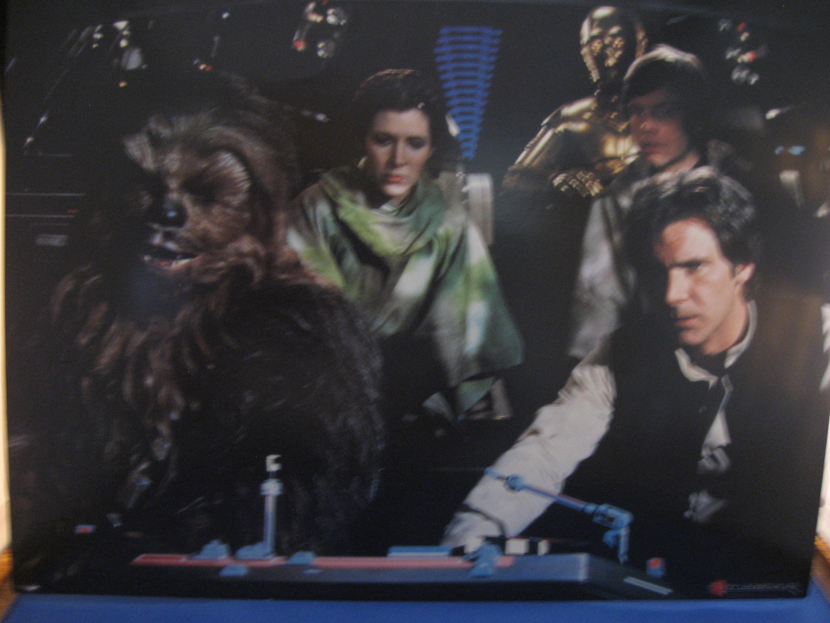 Star Wars Characters Theater Poster