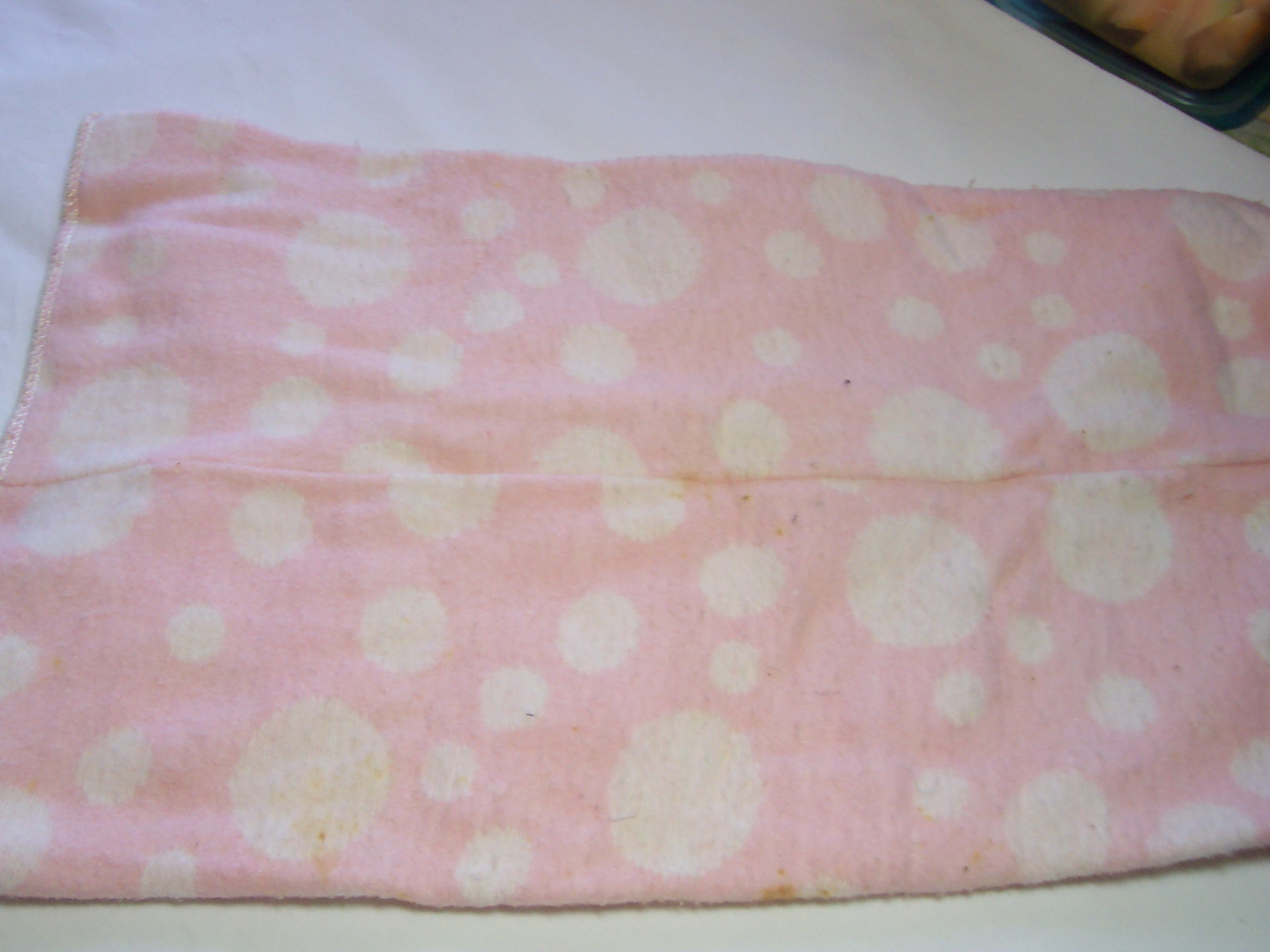 Doll Baby Bunting Pink and White