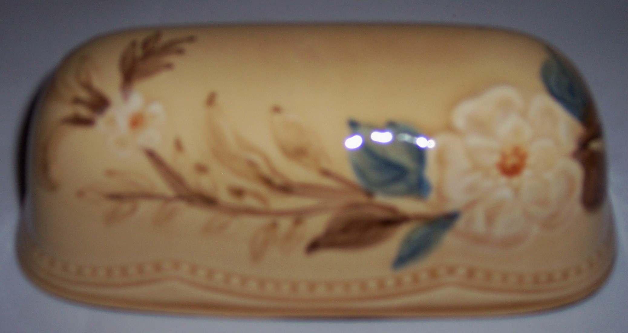 Franciscan Pottery Bouquet Butter Dish Lid!