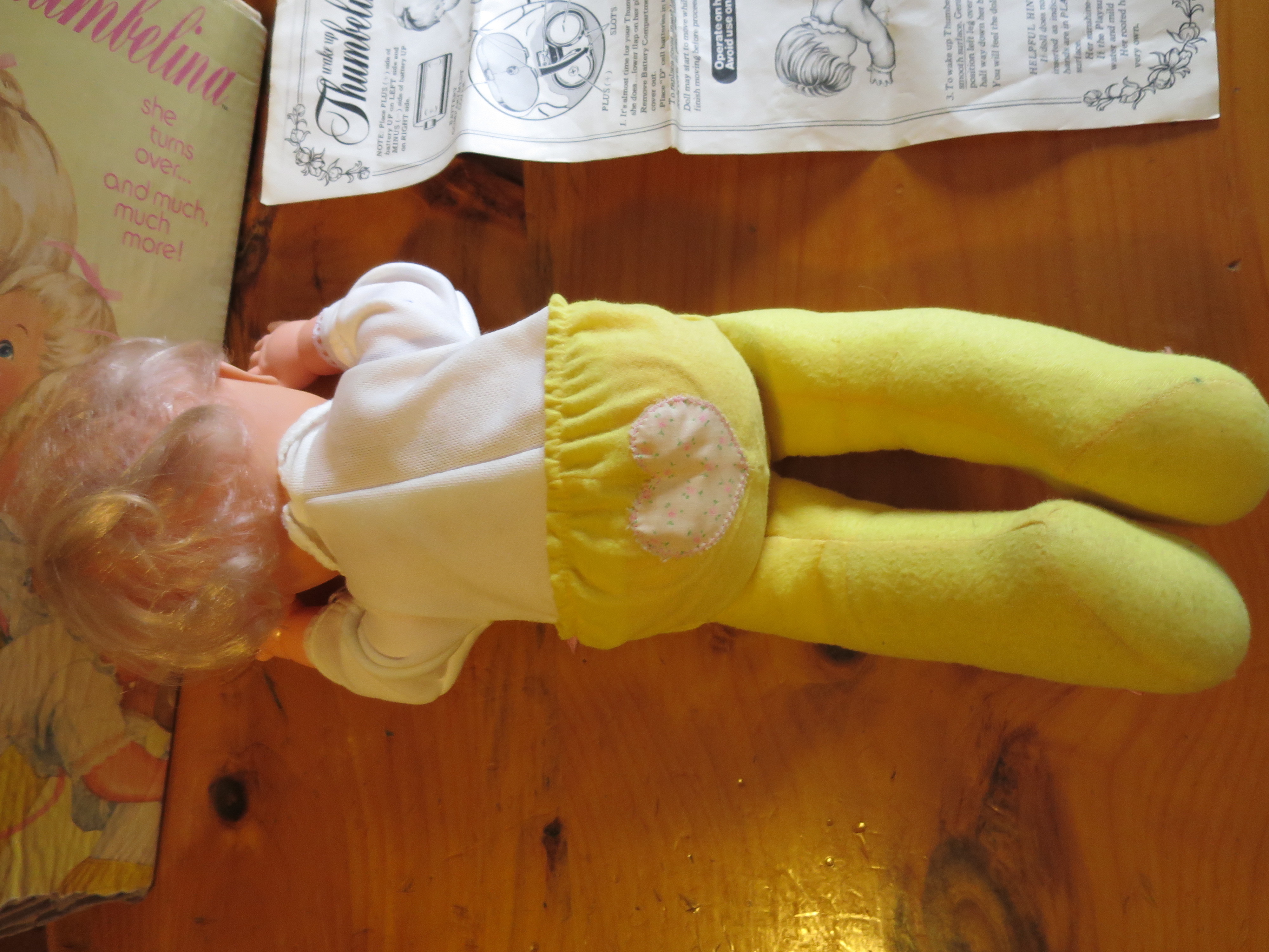 Ideal Doll Wake Up Thumbelina 1976