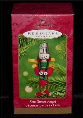 Sew Sweet Angel Hallmark Ornament