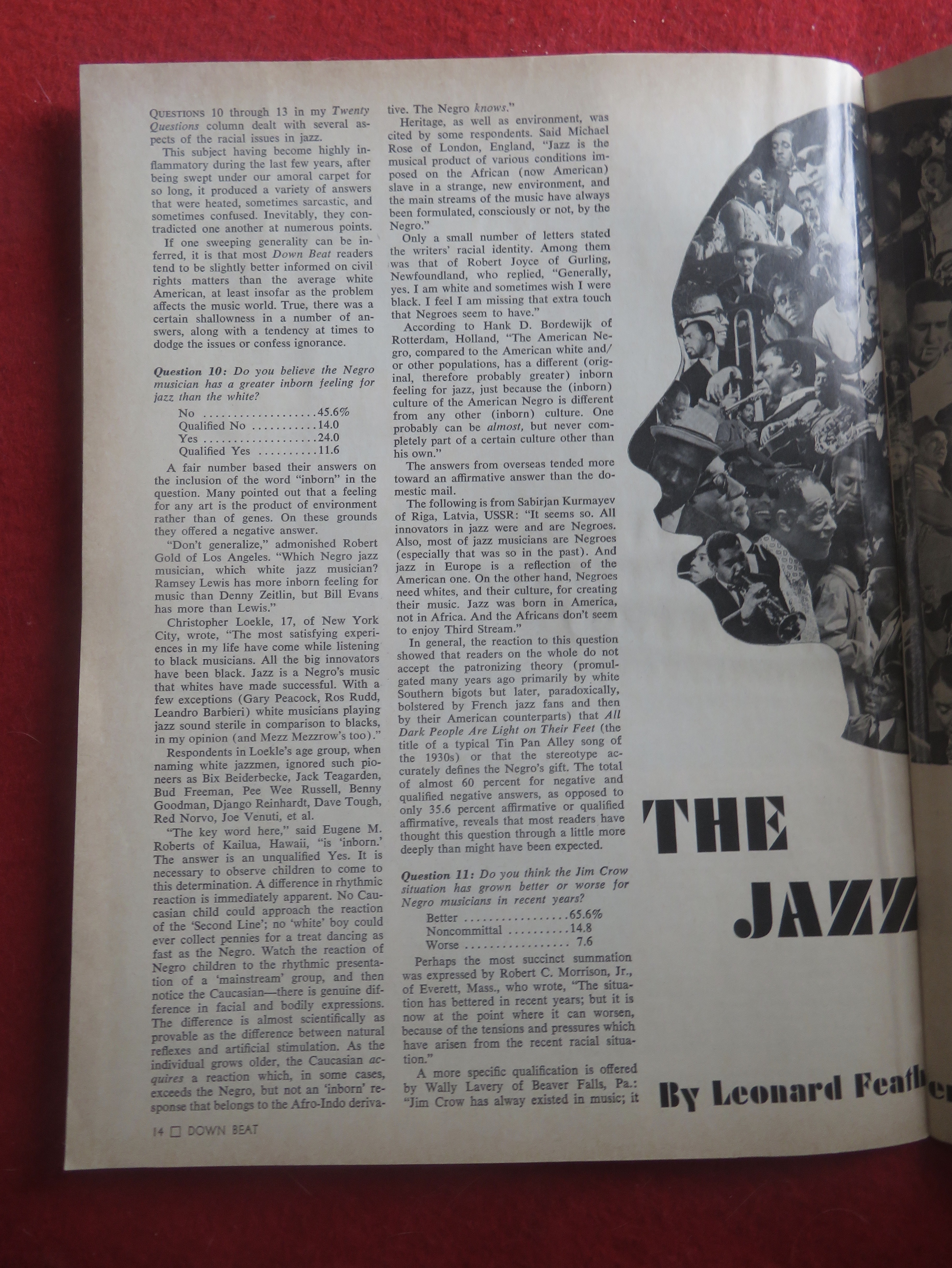 Down Beat Magazine May 4, 1967 John Handy & The Blues