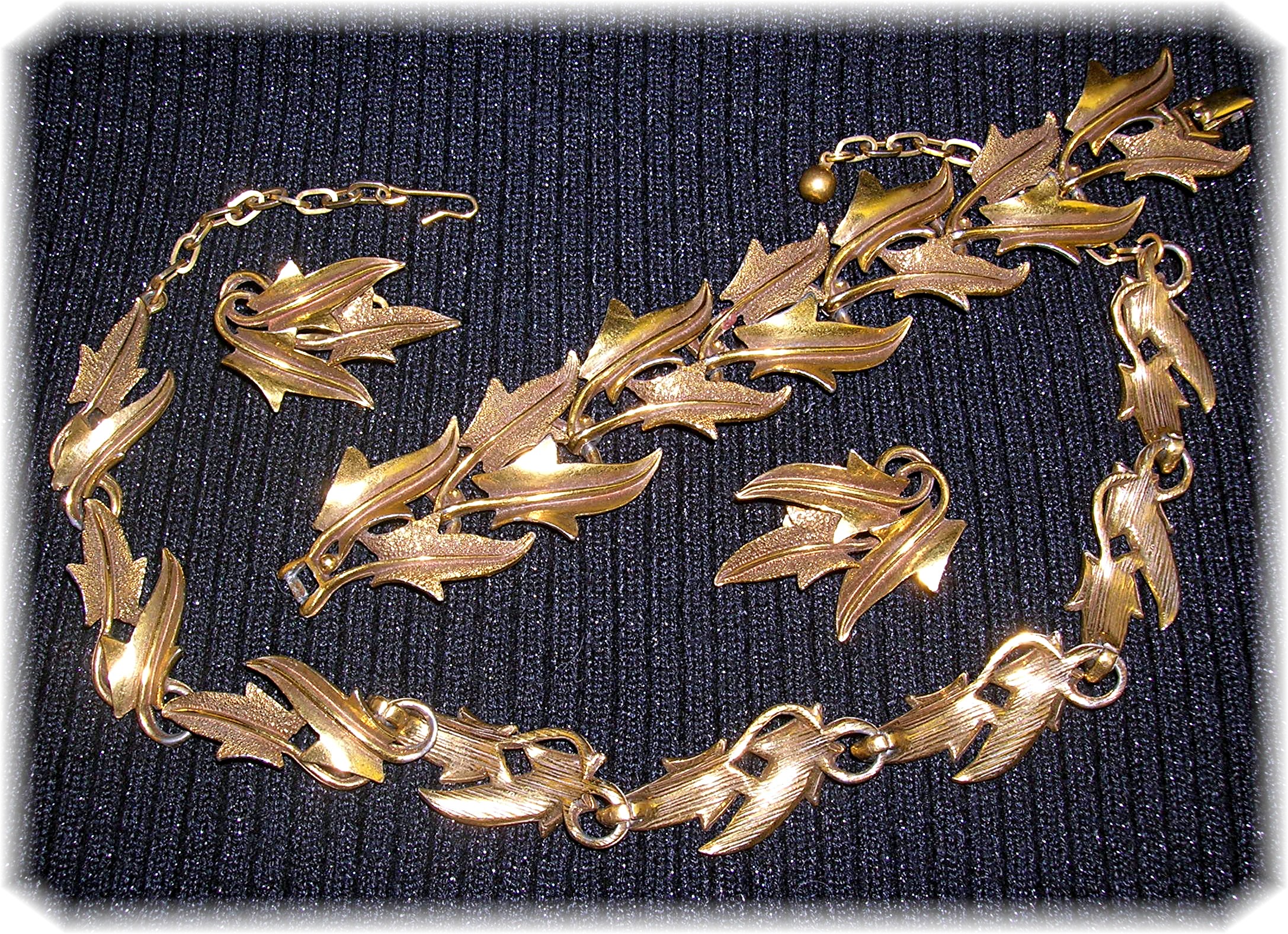 Signed MODE ART Necklace Bracelet & Earrings