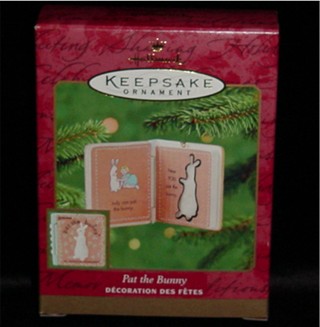 Pat the Bunny Hallmark Ornament