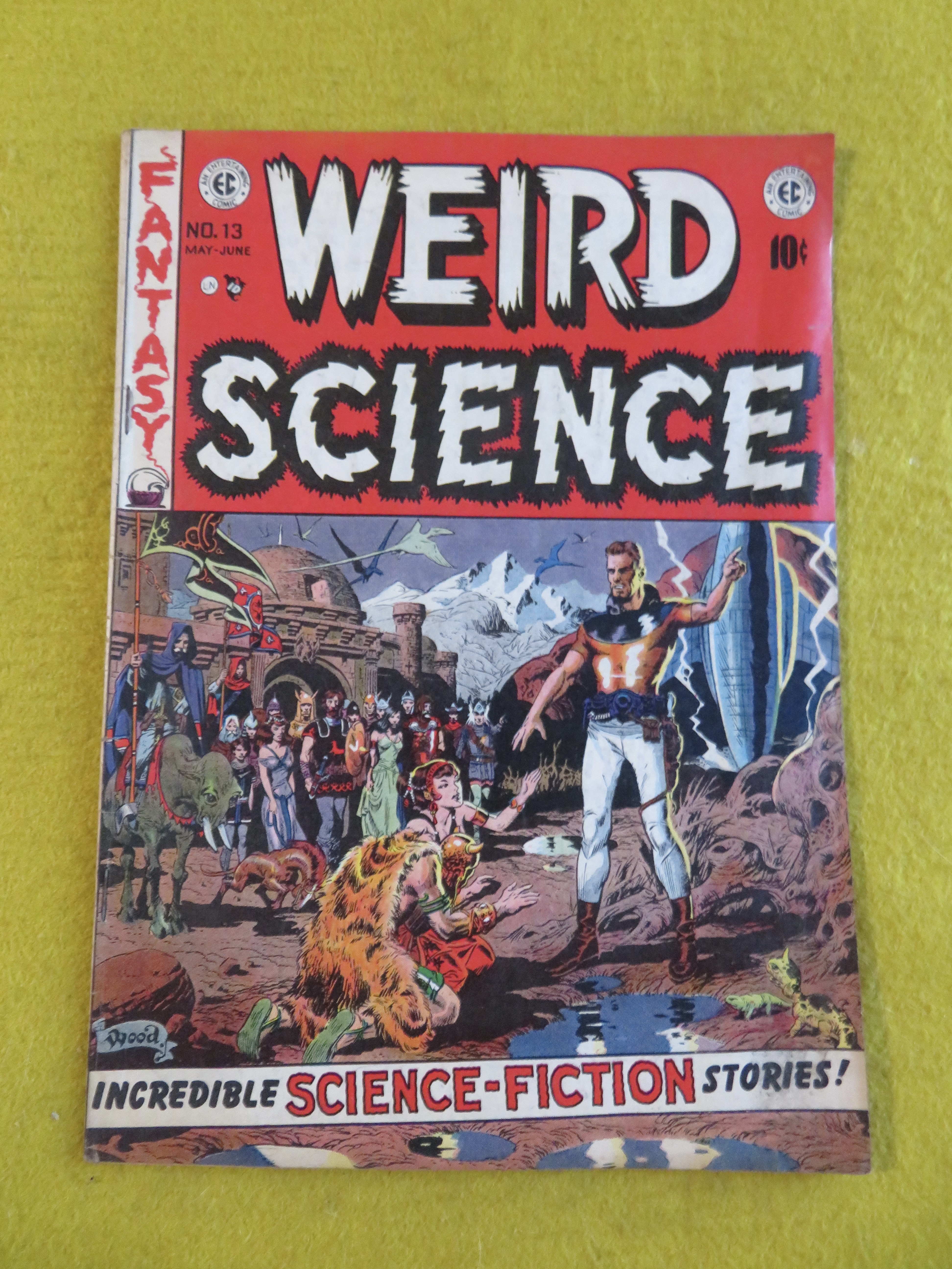 Weird Science Comic May/June 1952 A Weighty Decision