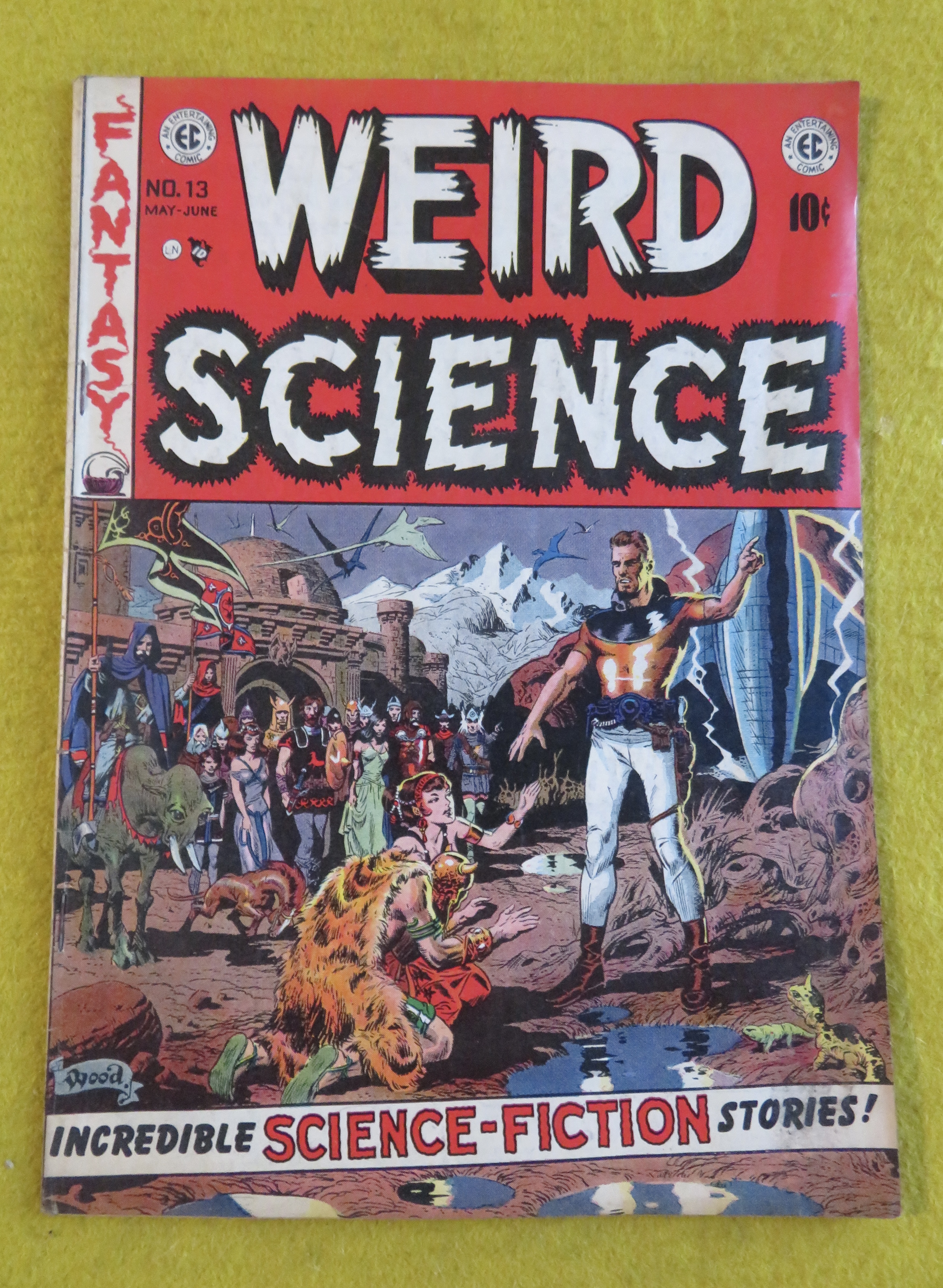 Weird Science Comic May/June 1952 A Weighty Decision