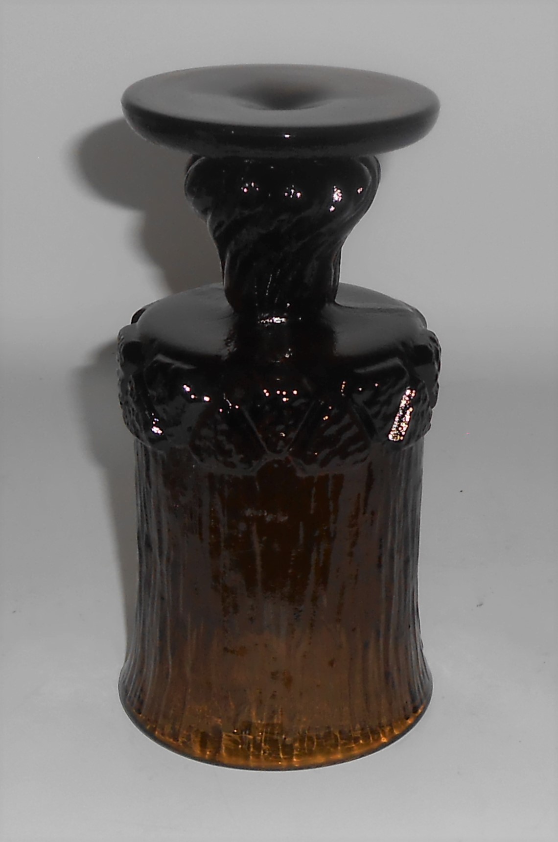Fostoria Glass Sorrento Brown Water Glass
