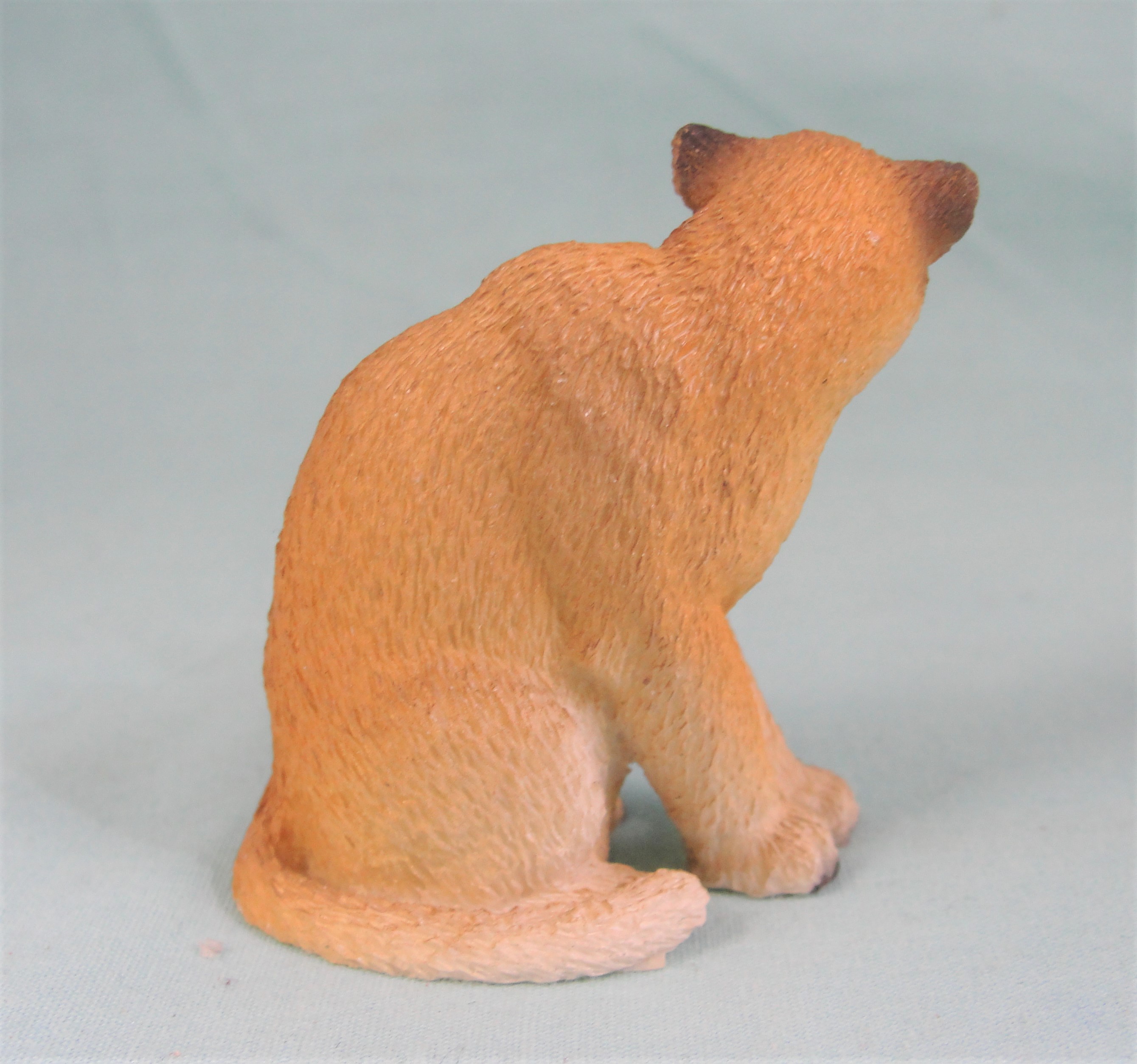 Miniature Cougar Sitting Resin