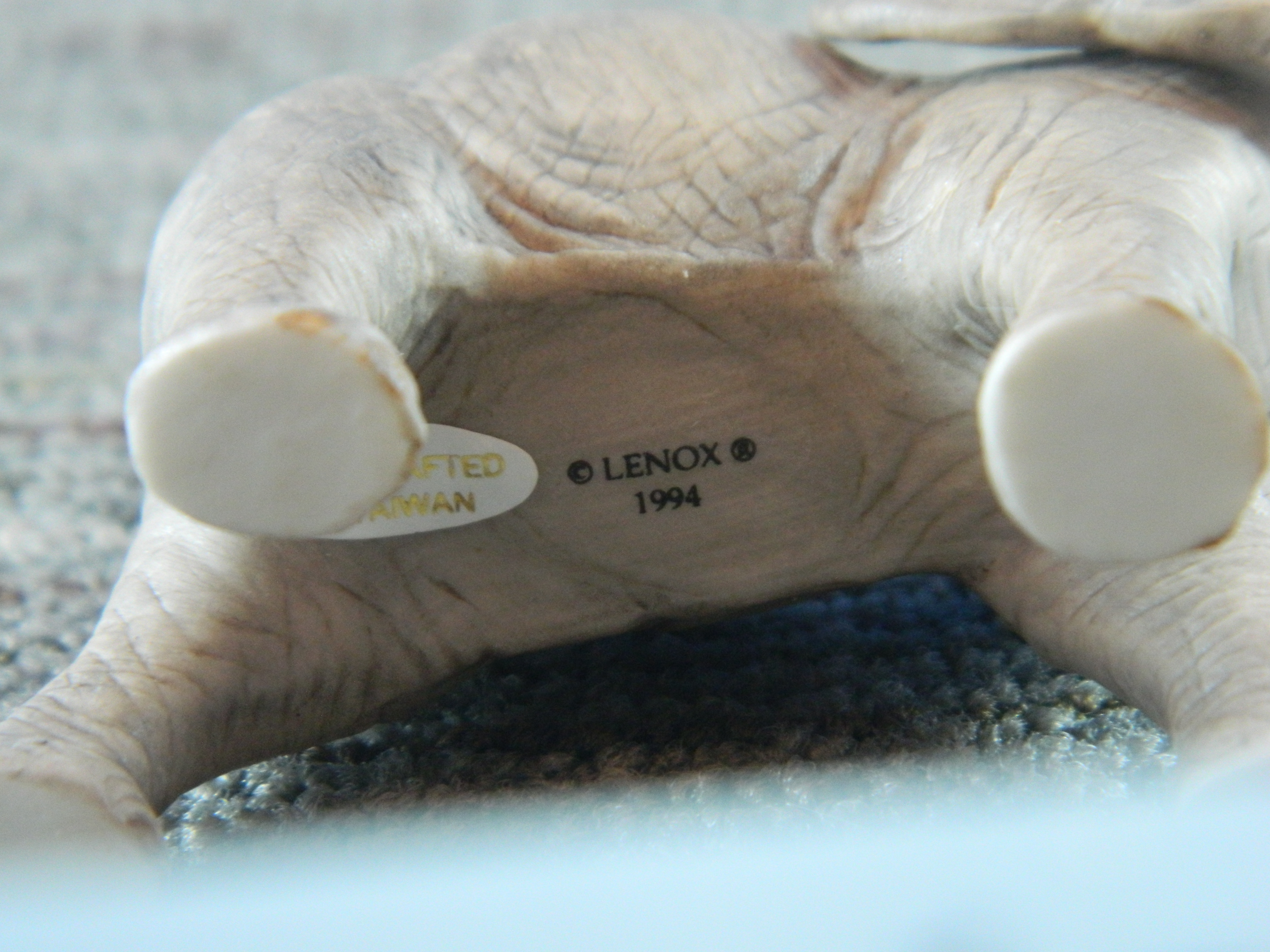 Lenox Porcelain African Elephant Calf