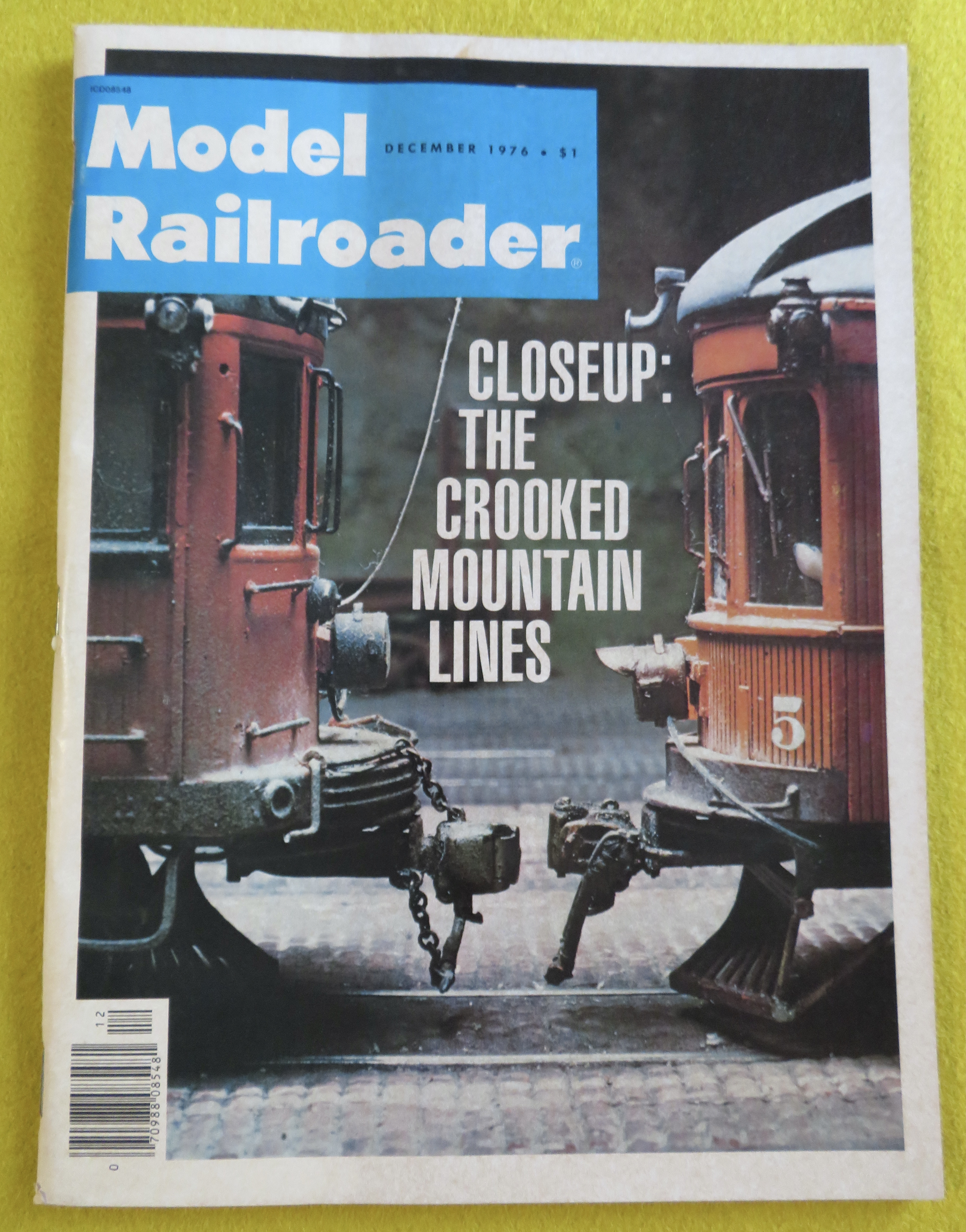 Model Railroader Magazine December 1976