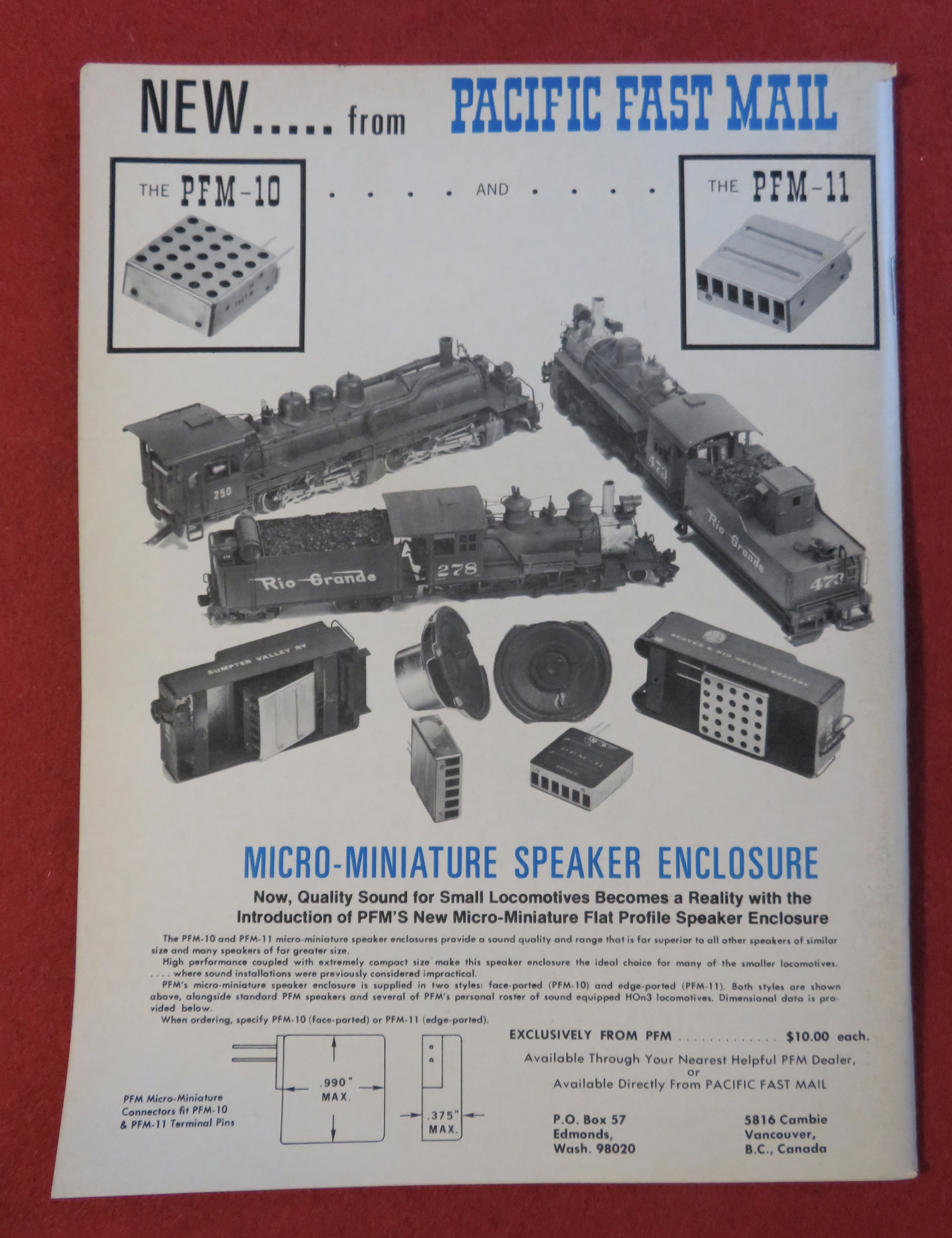Model Railroader Magazine November 1973 Shay