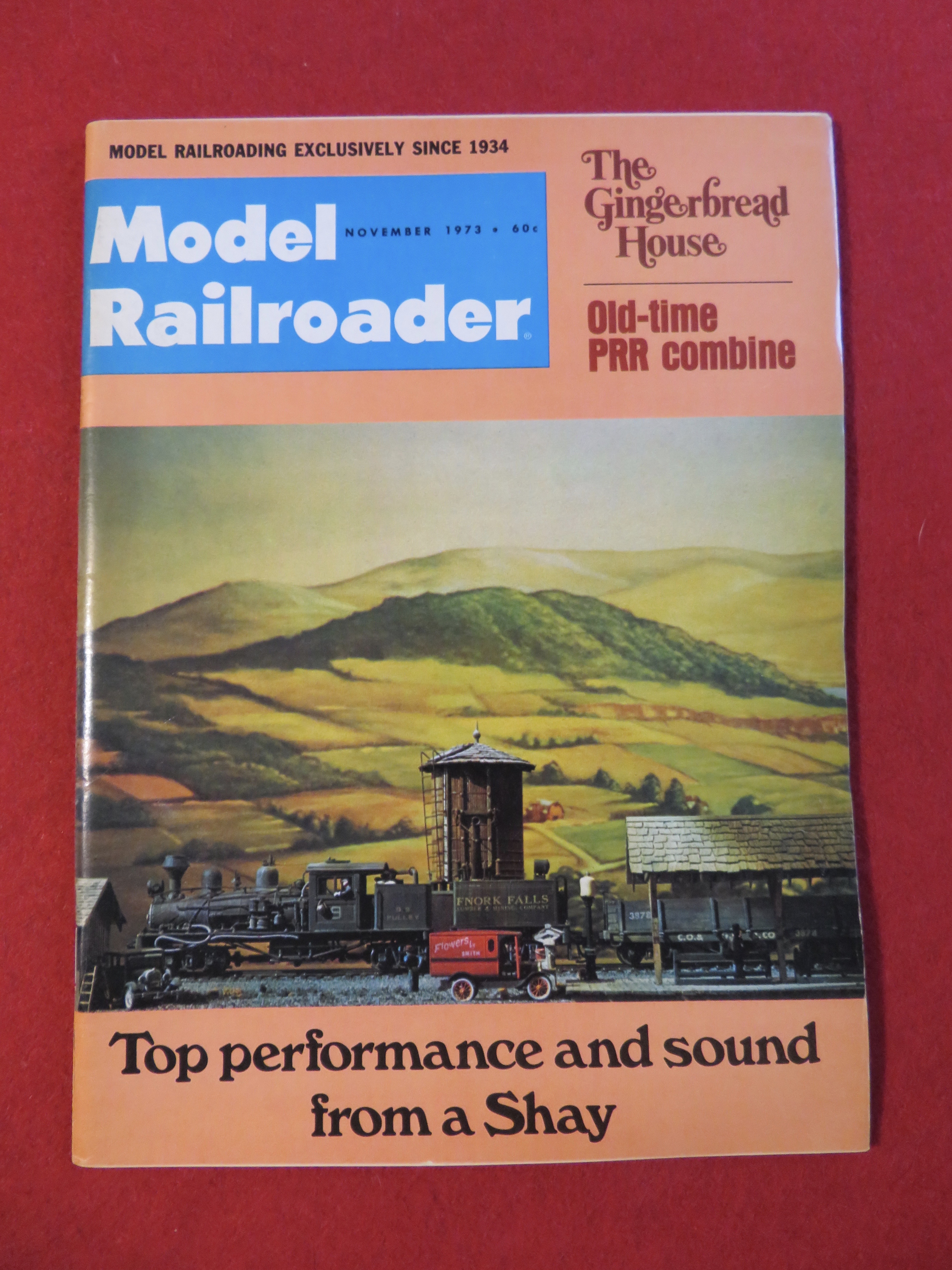 Model Railroader Magazine November 1973 Shay