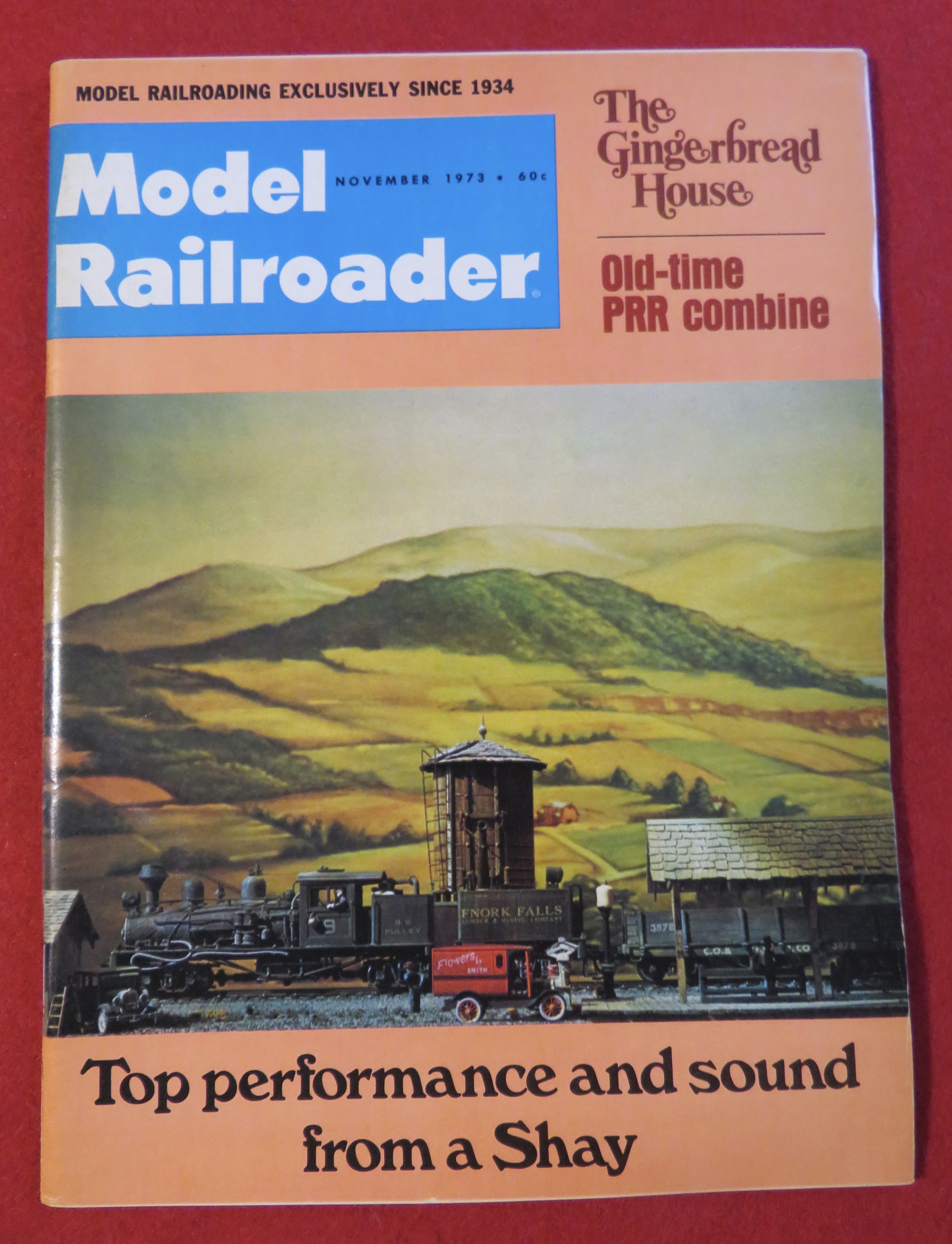 Model Railroader Magazine November 1973 Shay