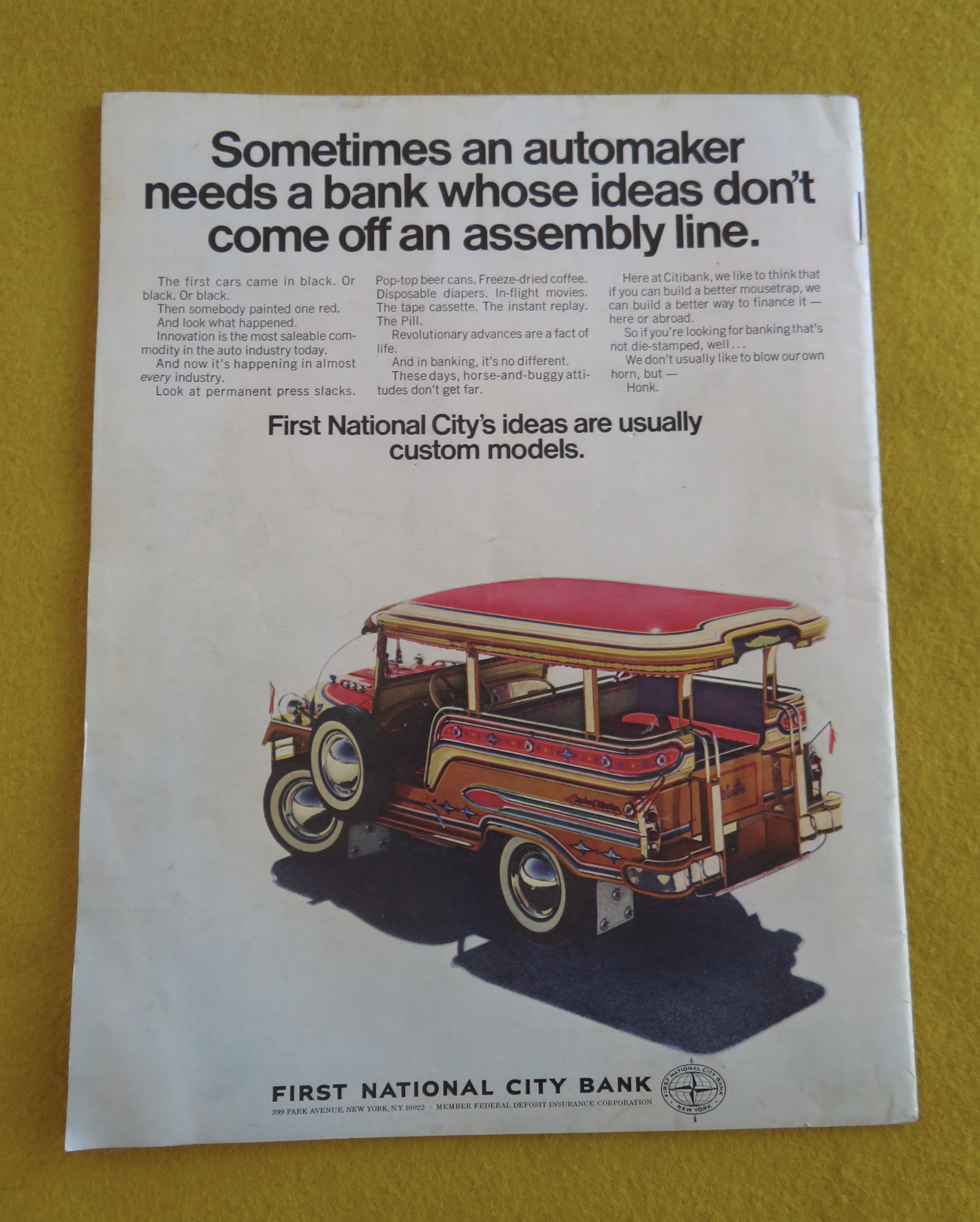 Forbes Magazine August 1, 1968 Pets