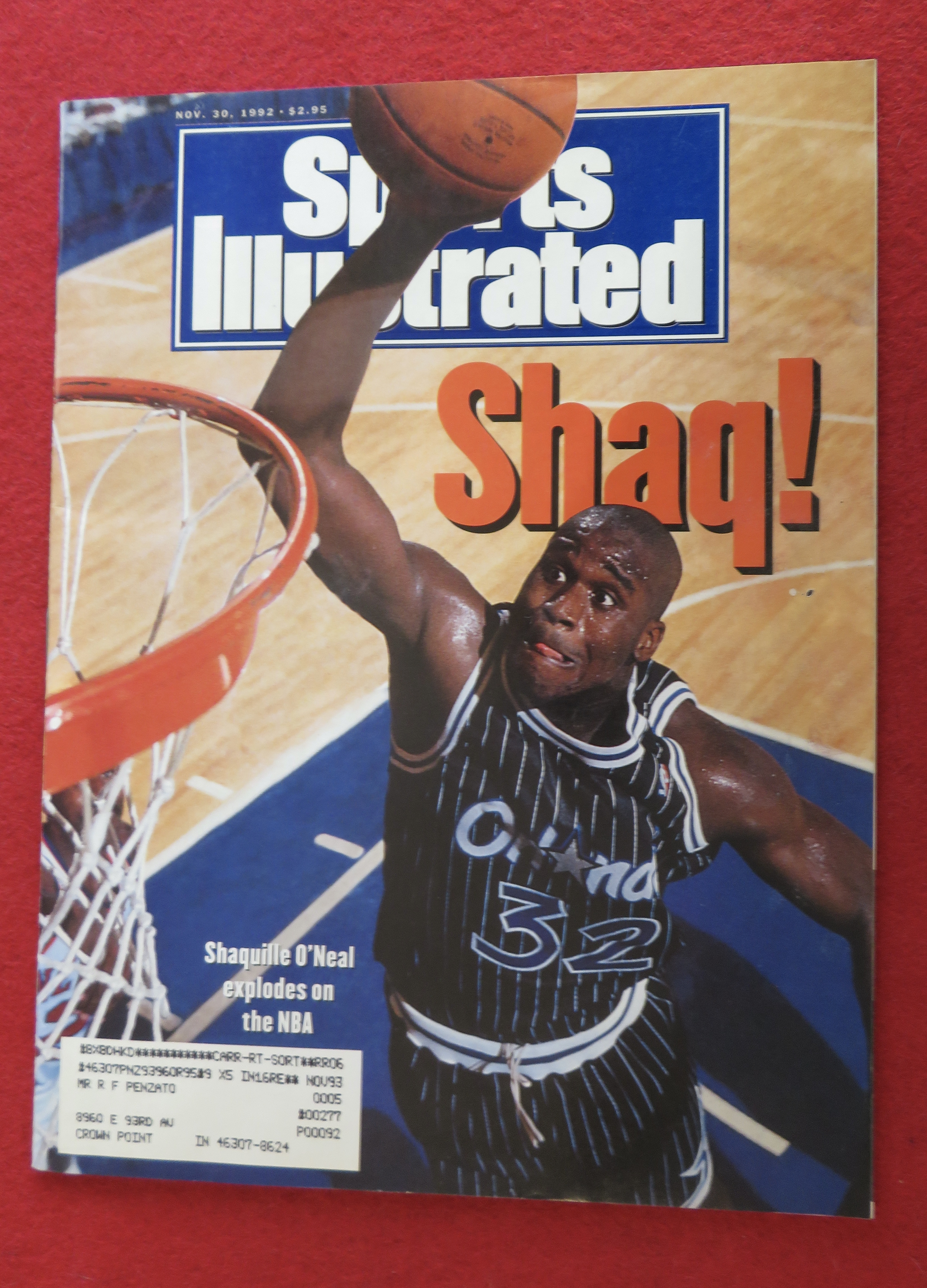 Sports Illustrated-November 30, 1992-Shaquille O' Neal
