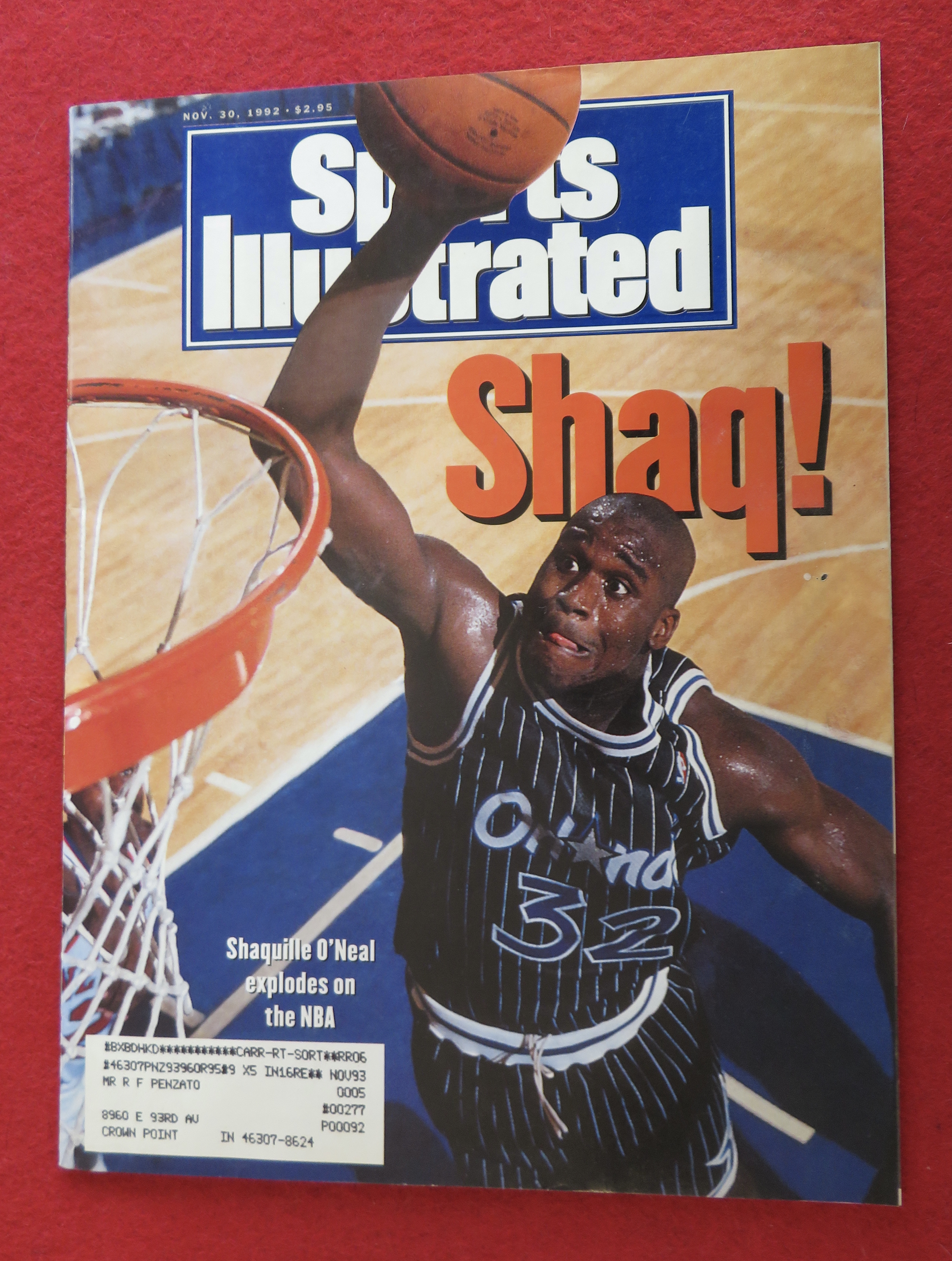 Sports Illustrated-November 30, 1992-Shaquille O' Neal