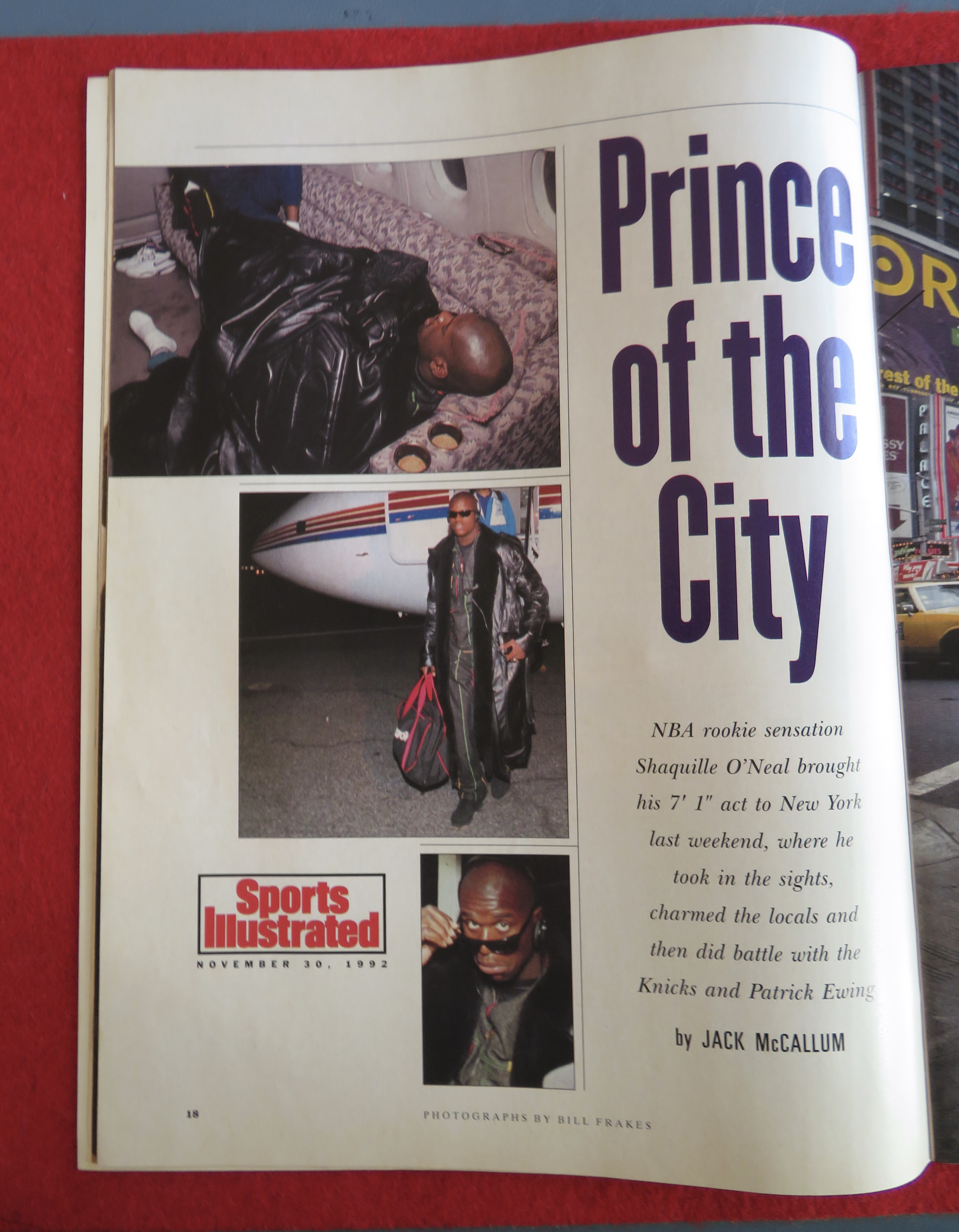 Sports Illustrated-November 30, 1992-Shaquille O' Neal